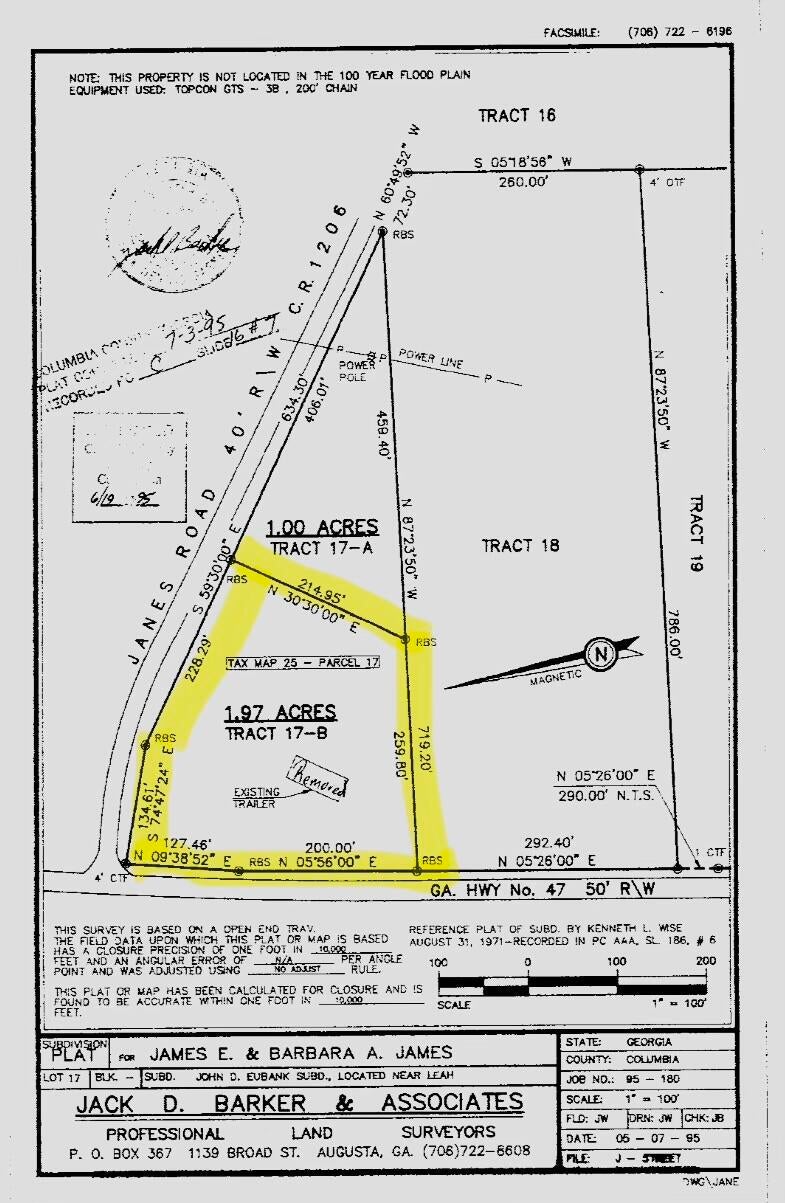 Ray Owens Rd, Appling, GA 30802