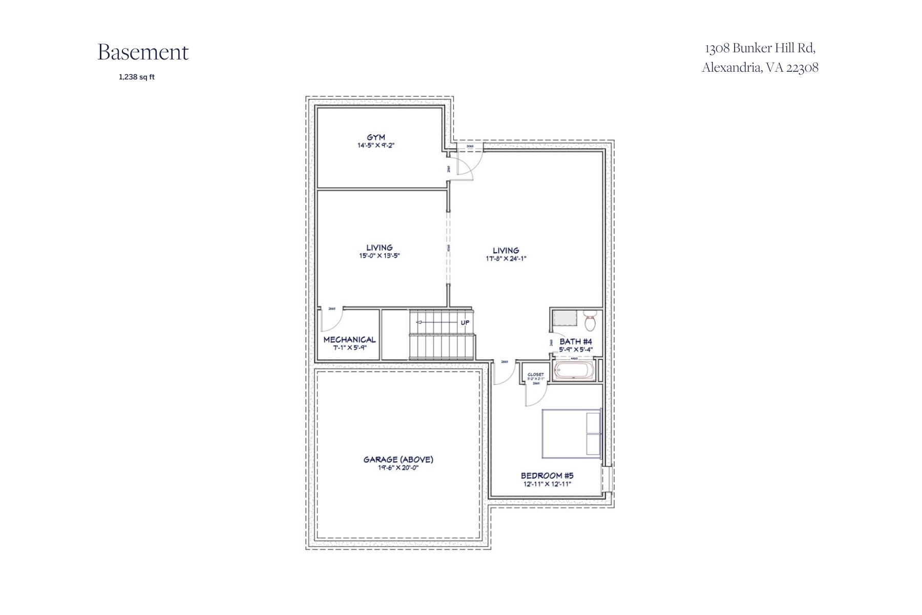  1308 Bunker Hill Road, Alexandria, VA, 22308 - 物件實景