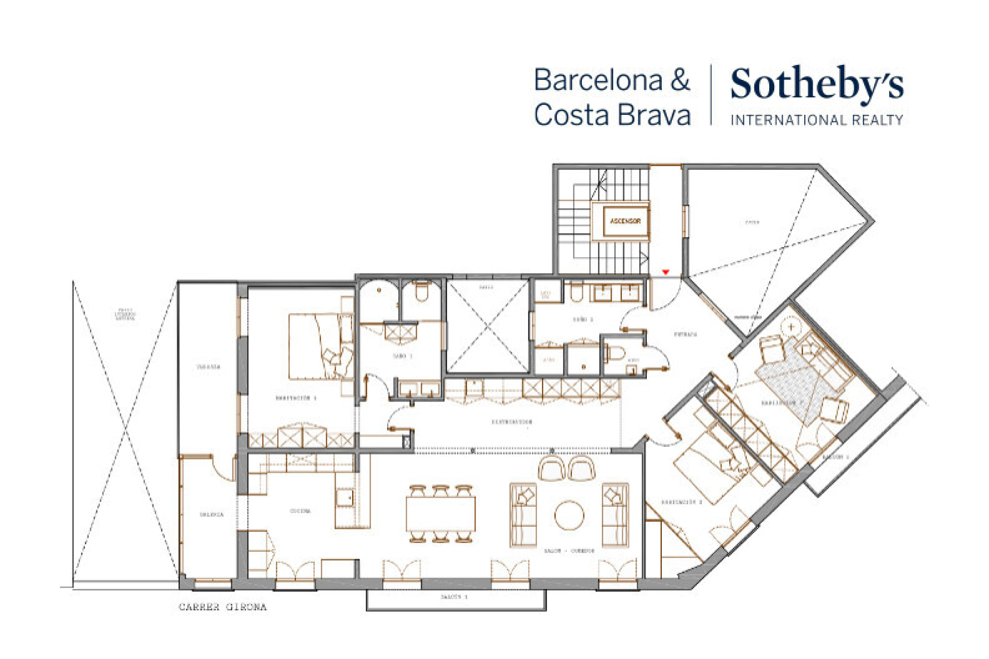  Newly refurbished exterior apartment with balcony in Girona Street - 物件實景