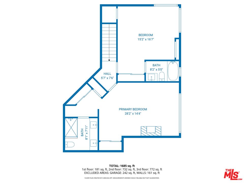 Los Angeles, California, 90049, United States, 2 Bedrooms Bedrooms, ,3 BathroomsBathrooms,Residential,For Sale,2003459