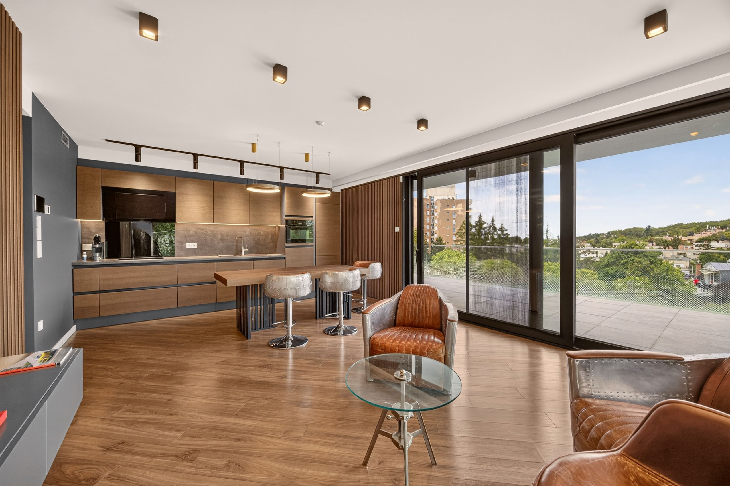  Contemporary Elegance in an Exclusive Hillside Penthouse on Istenhegy - 物件實景