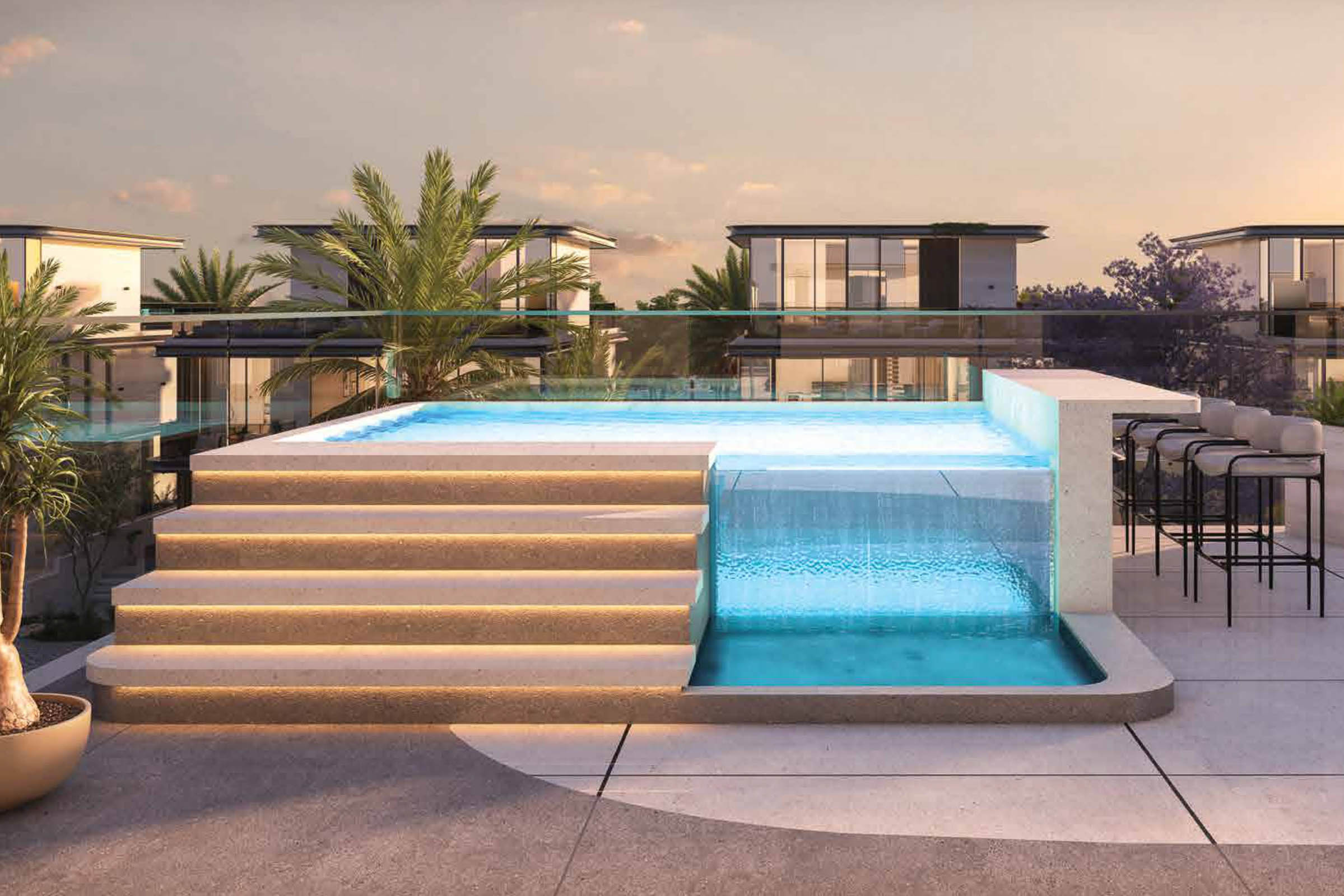 Villa with Private Pool and Rooftop Jacuzzi in MBR City - 物件實景