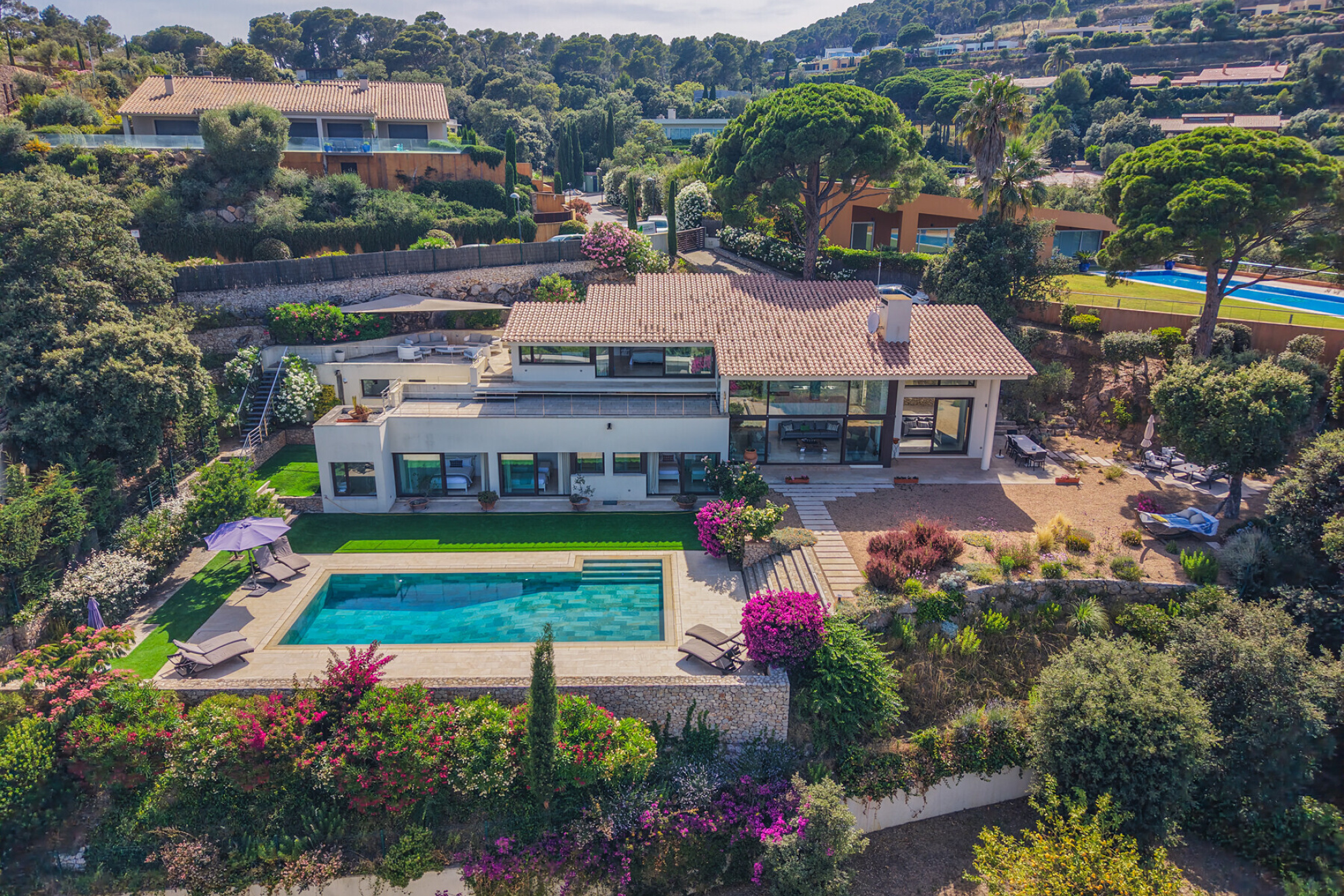  Spectacular modern home with sea views in Aiguablava, Begur - 物件實景