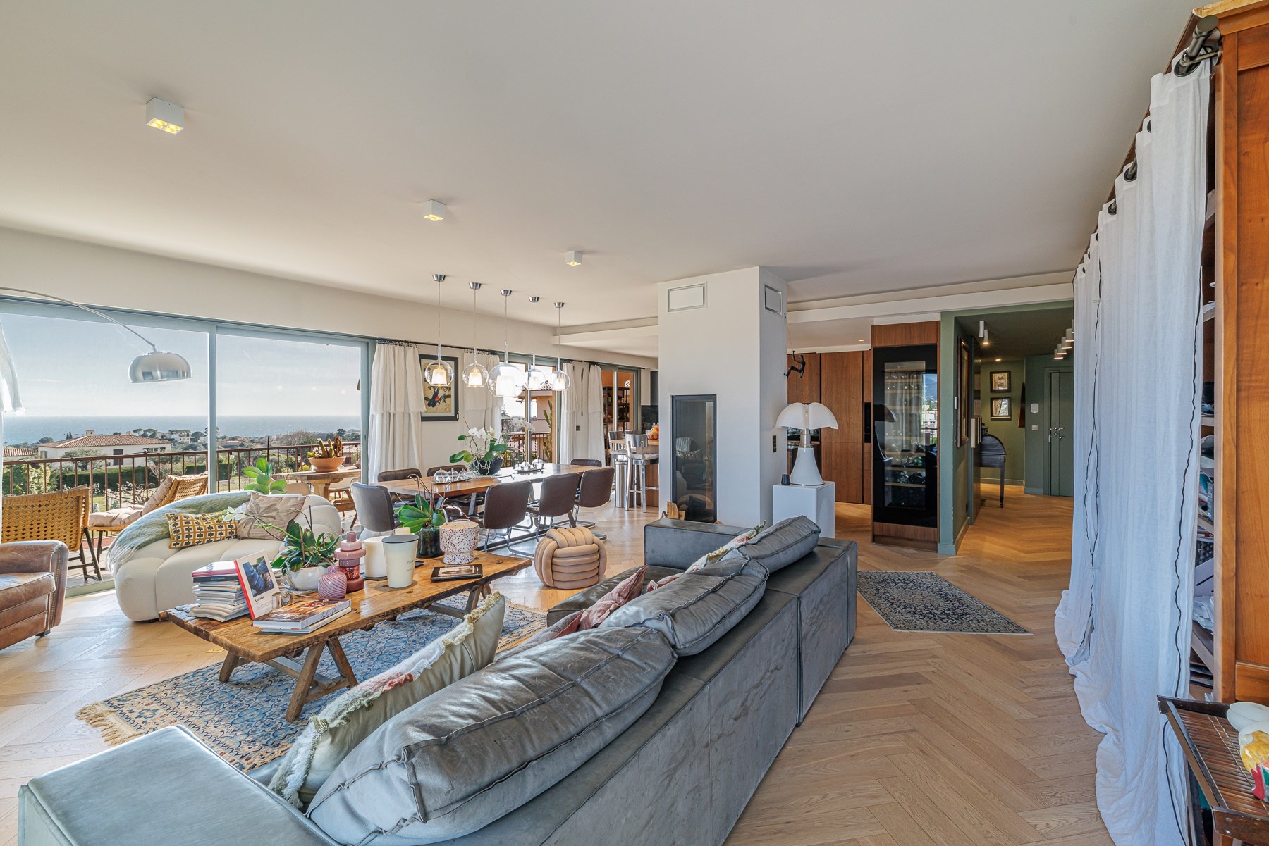  Exceptional apartment in Fabron Nice, top floor with sea view and 70 m² terrace - 物件實景