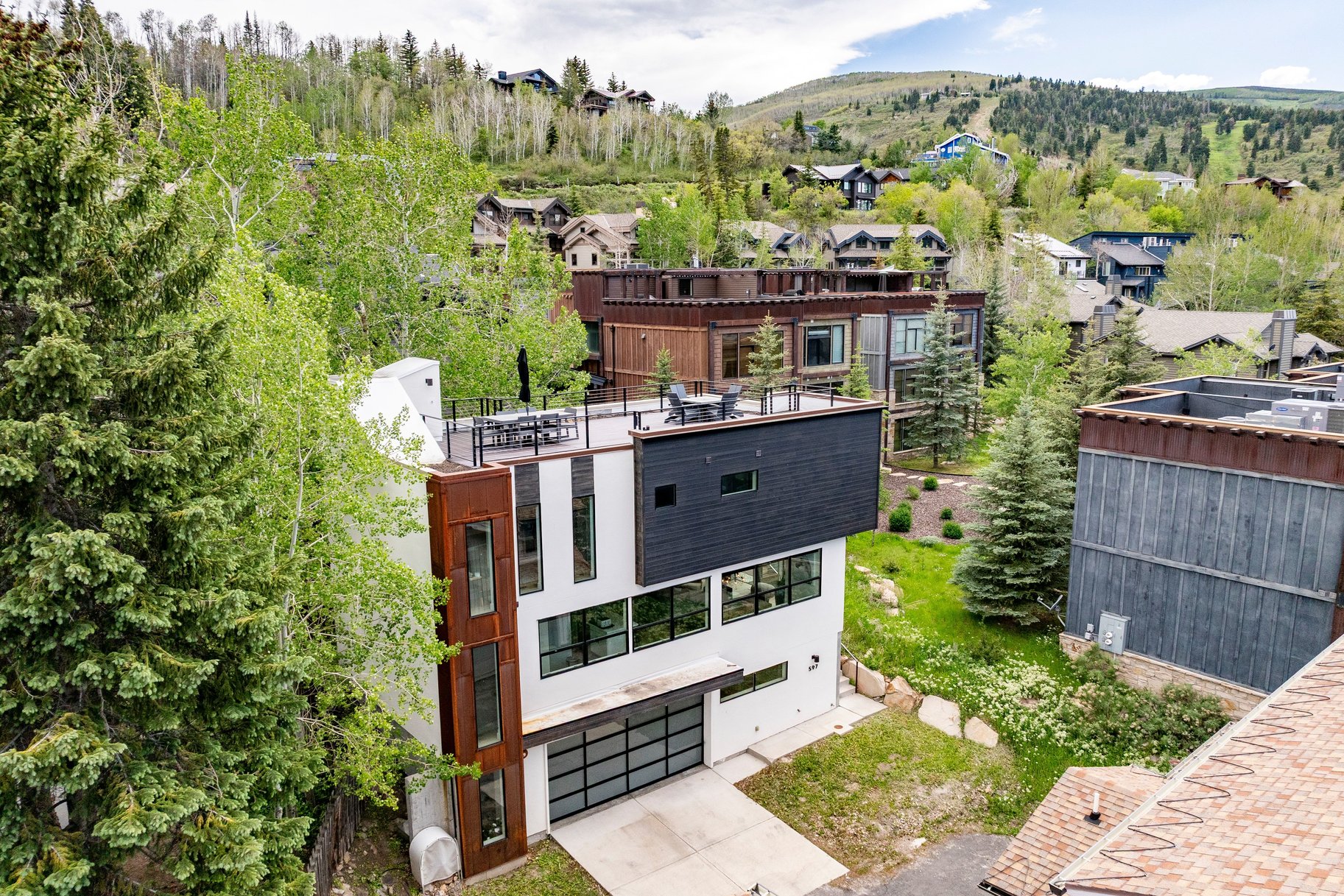  Modern Park City Home with Rooftop Patio Views and Nightly Rental Flexibility - 物件實景