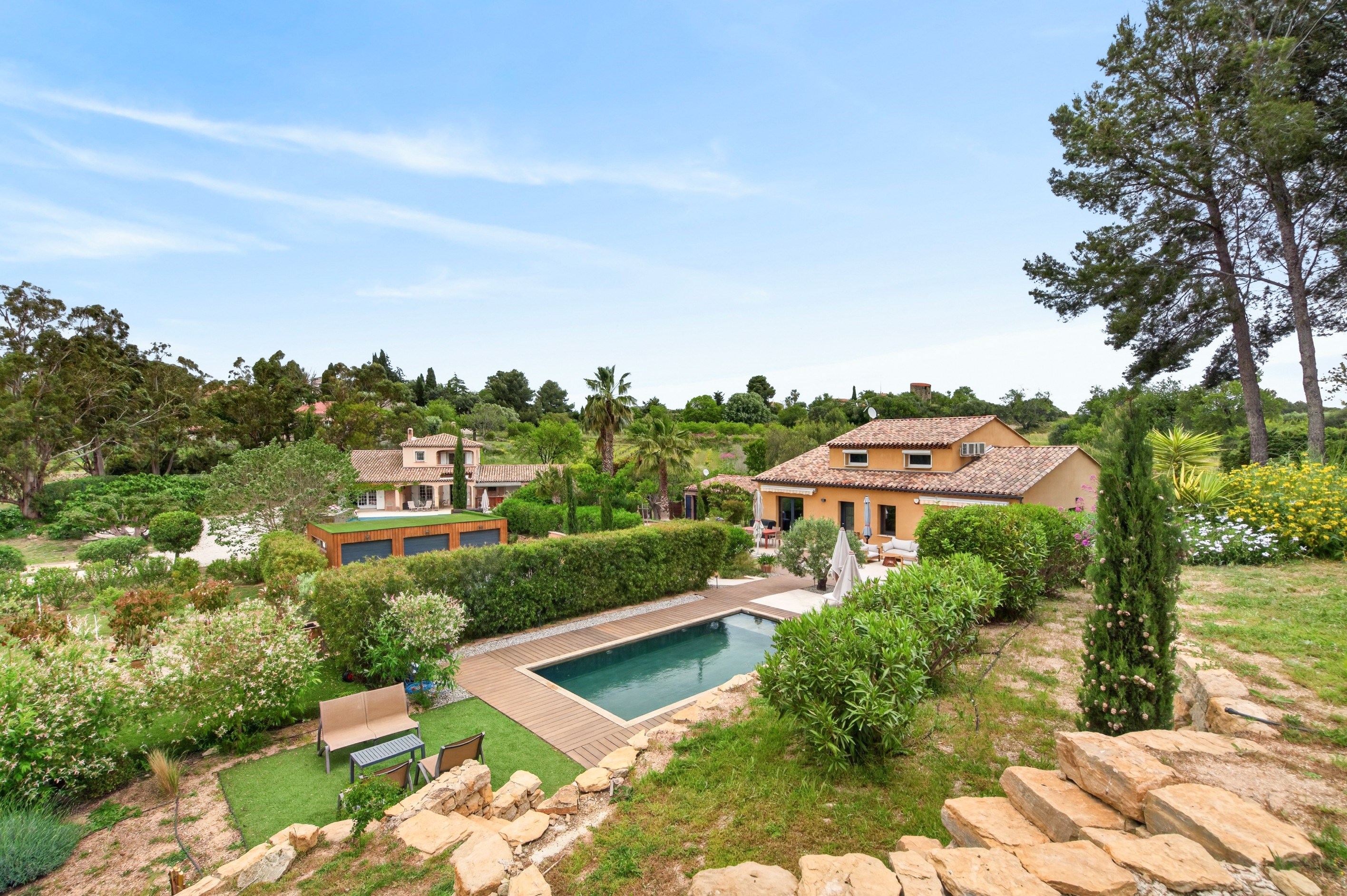  Saint-Cyr-sur-Mer – Family Estate with Detached Houses on Extensive Grounds - 物件實景