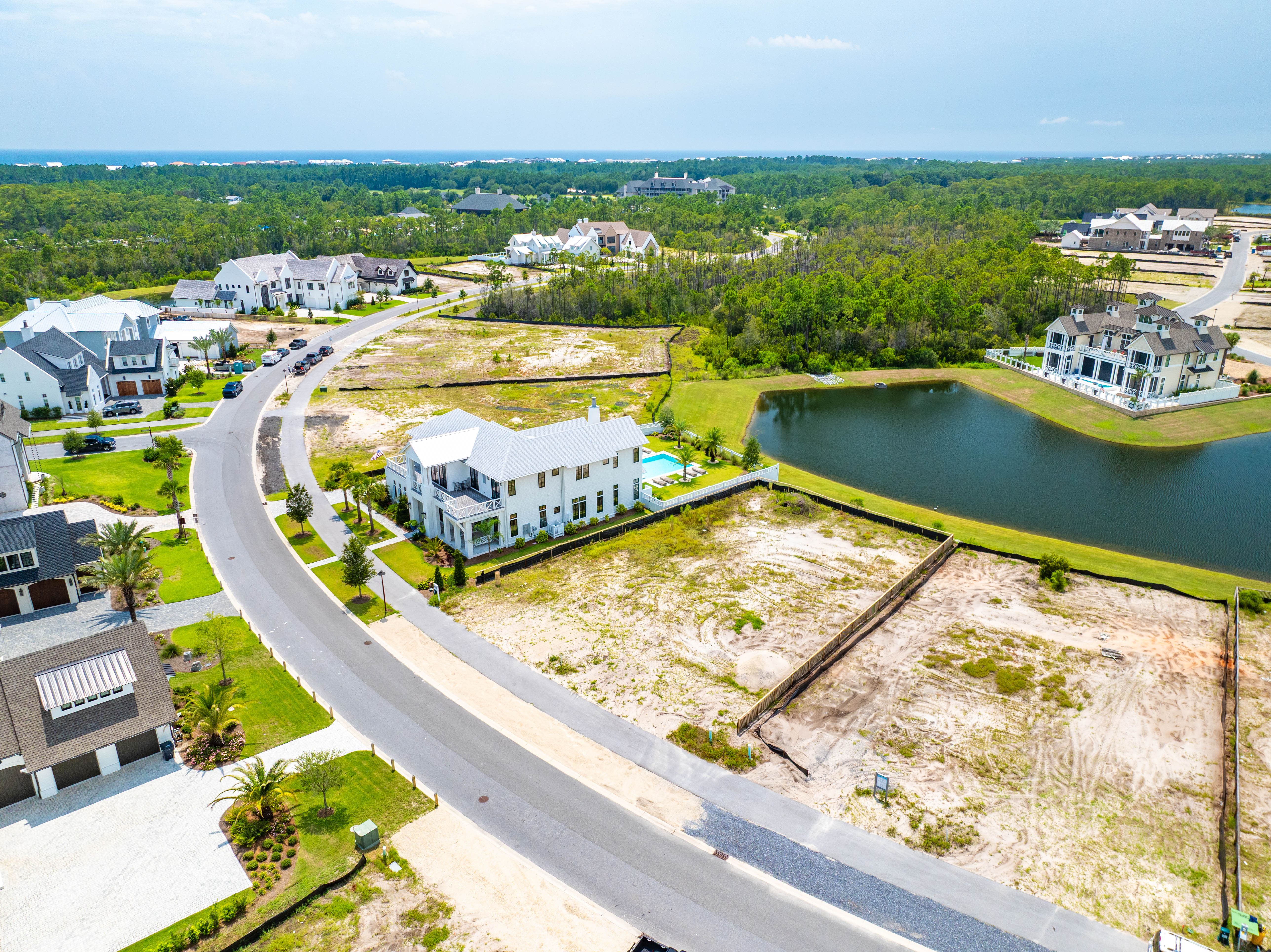  Private Pondside Homesite in One of 30A