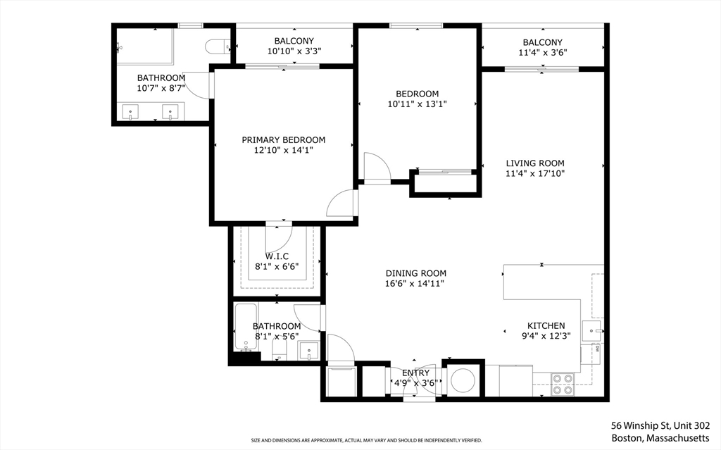 Boston, Massachusetts, 02135, United States, 2 Bedrooms Bedrooms, ,2 BathroomsBathrooms,Residential,For Sale,1940809