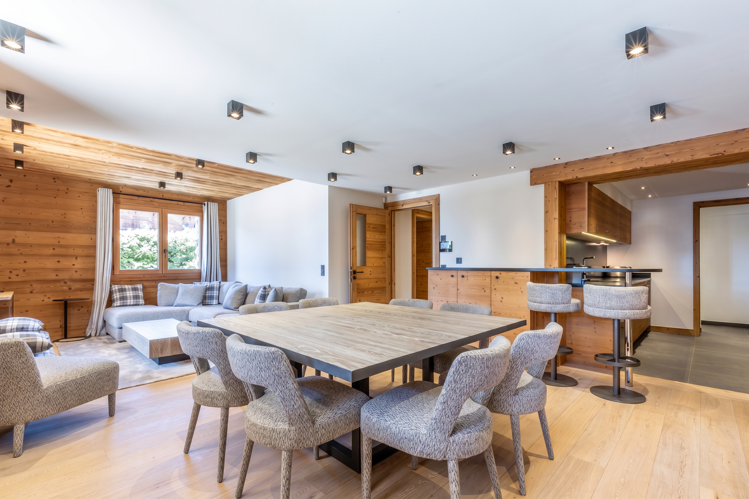  Ancolie Apartment in Megève – South-Facing Terrace and Mountain Views - 物件實景