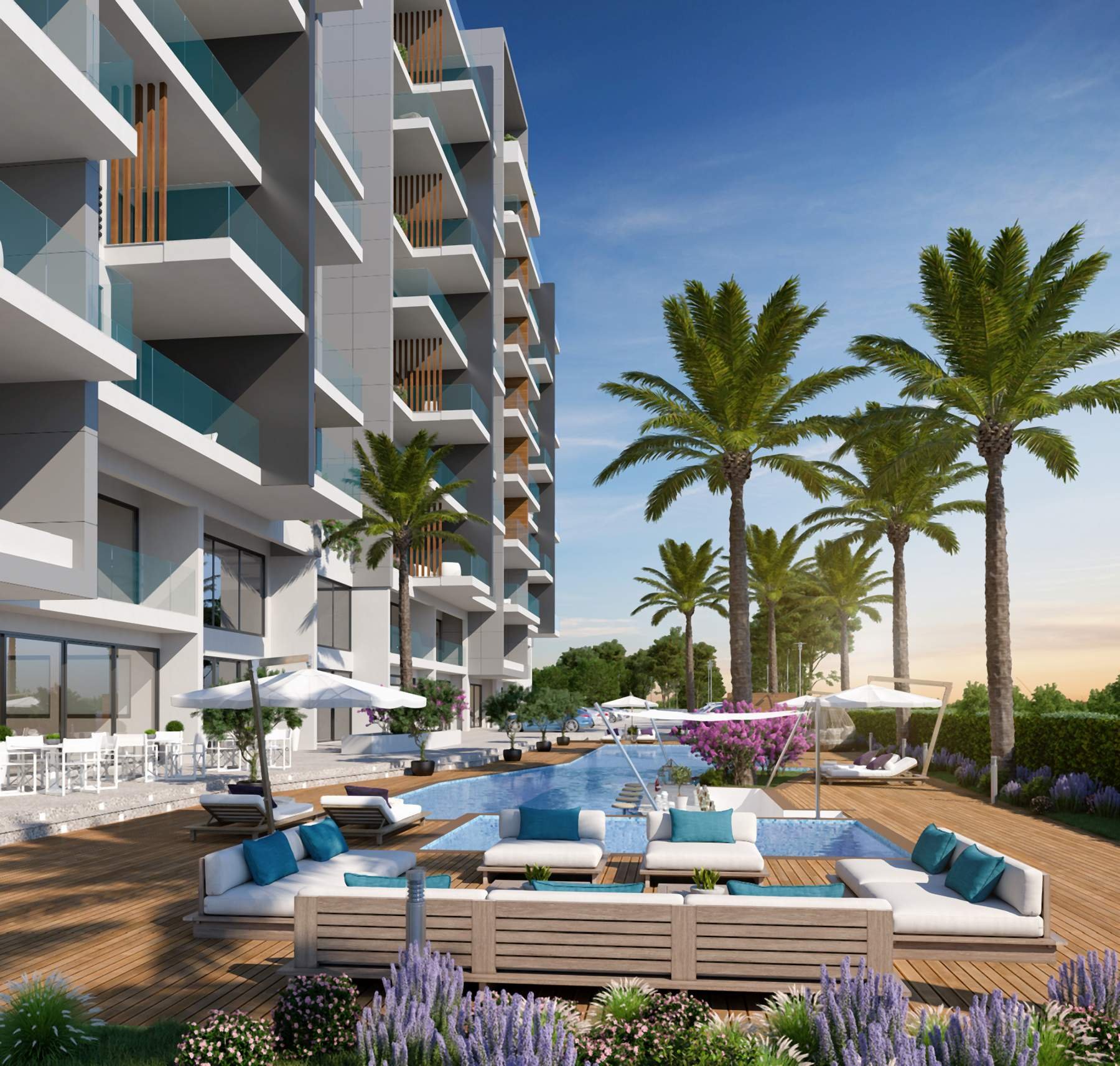  Top-Floor Penthouse with Expansive Roof Garden in Tombs of the Kings, Pafos - 物件實景