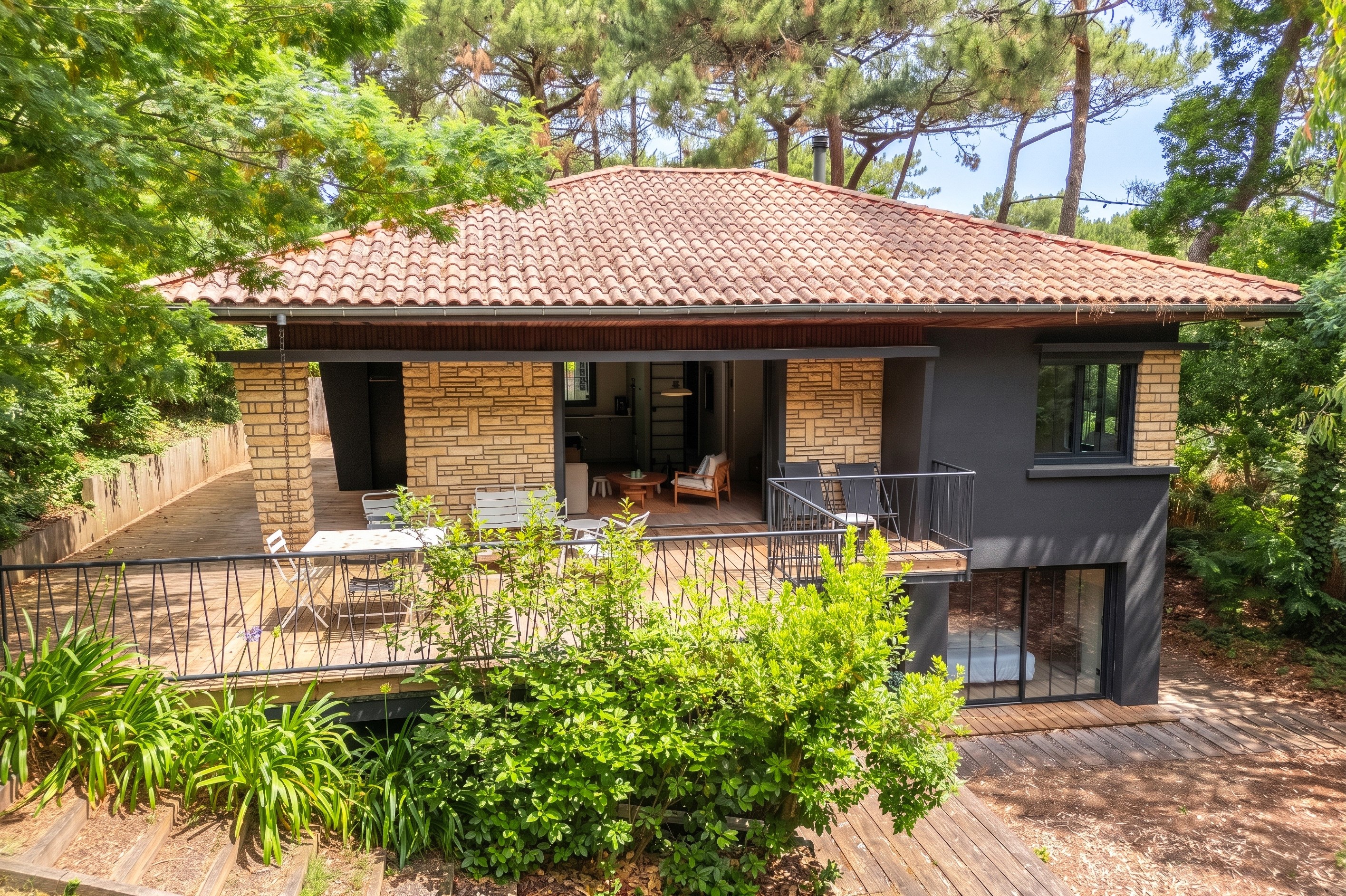  CAP FERRET — FAMILY VILLA BETWEEN PINE FOREST AND OCEAN, IN A PRIVILEGED SETTING - 物件實景