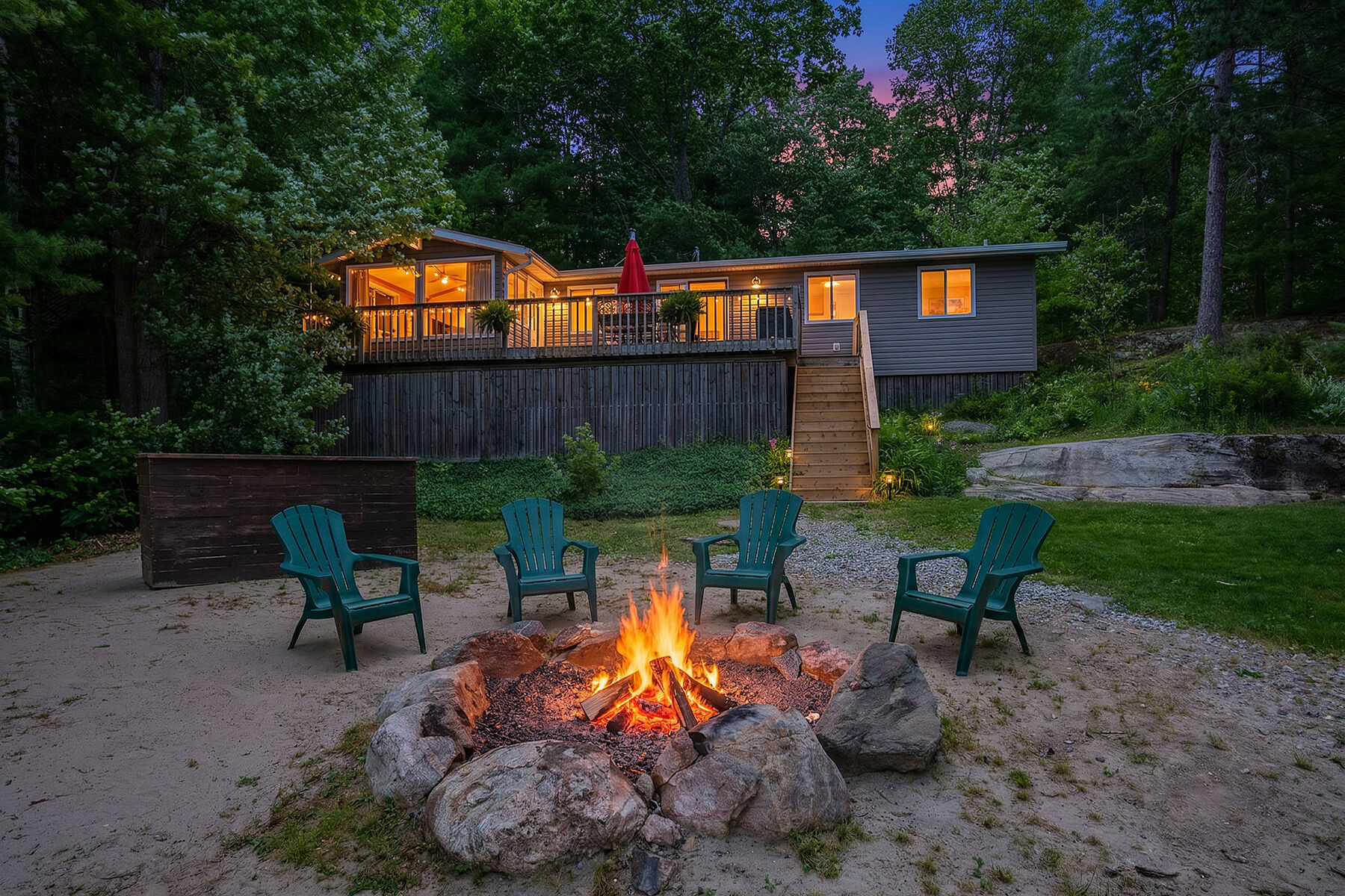  Boat Access Cottage on Kahshe - 物件實景