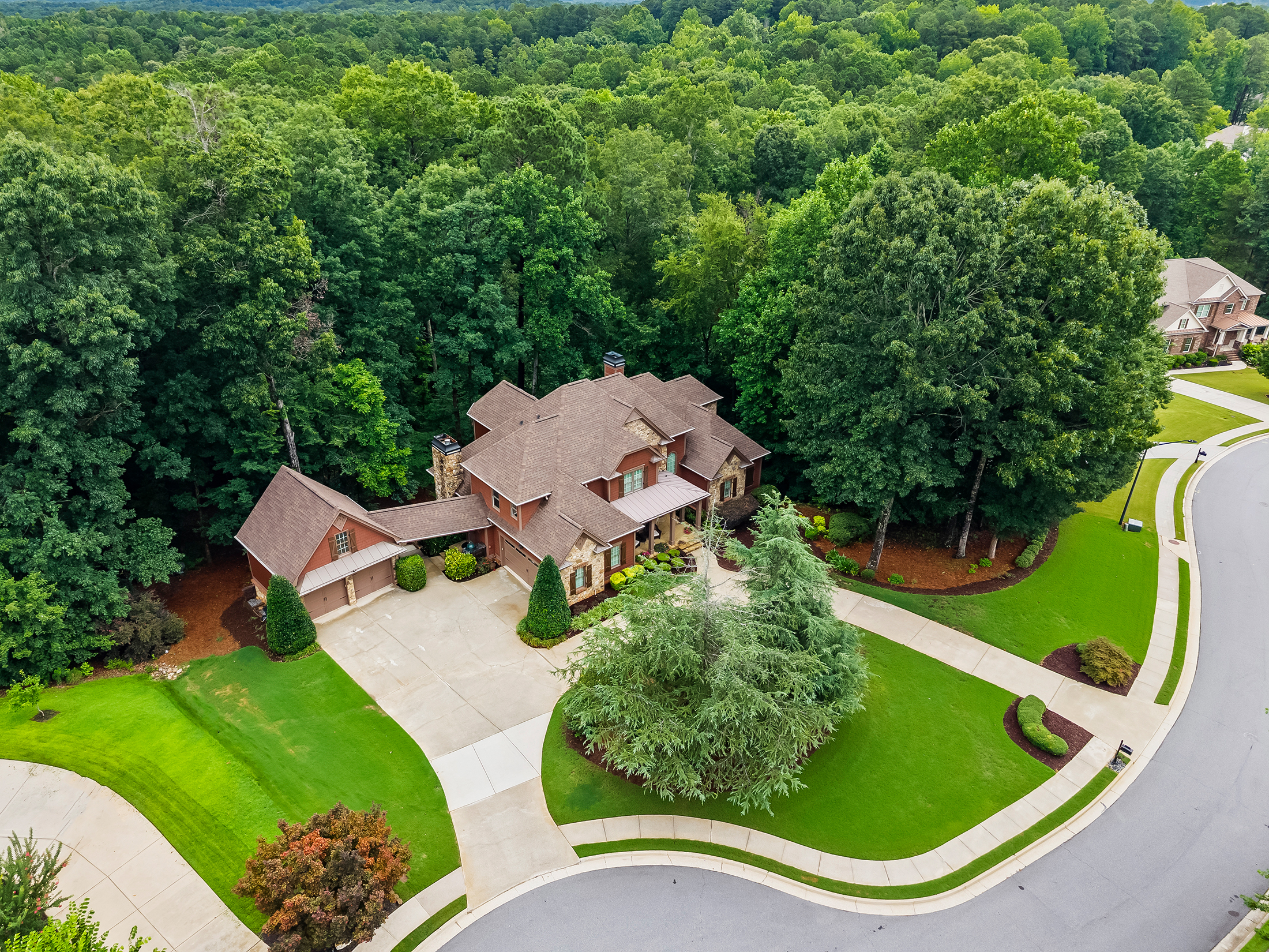  Timeless Craftsman Luxury with Unmatched Privacy in West Cobb - 物件實景