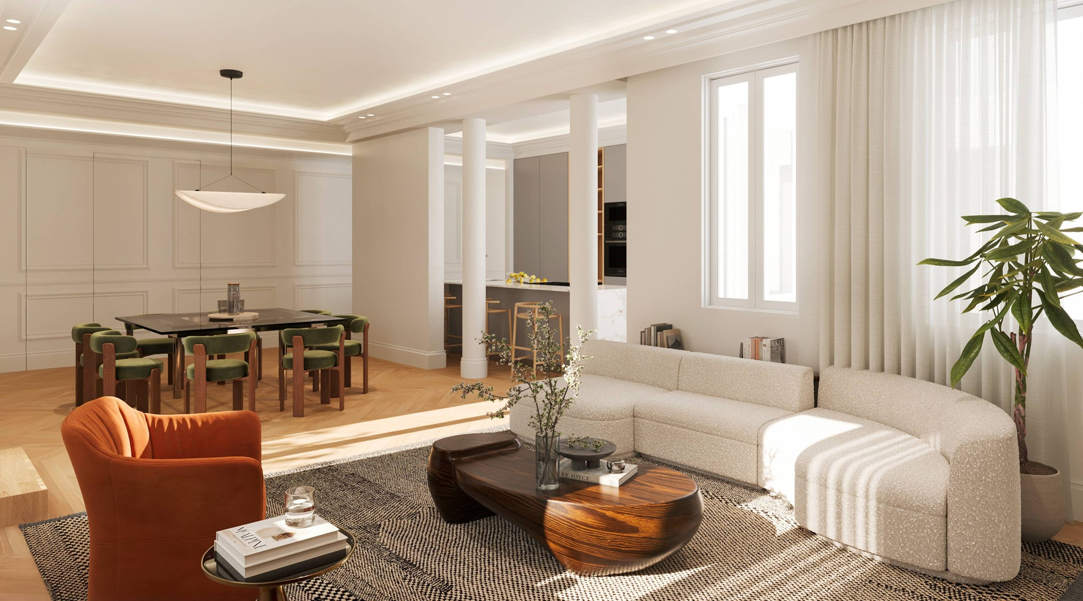  Spacious Penthouse in Almagro - 物件實景