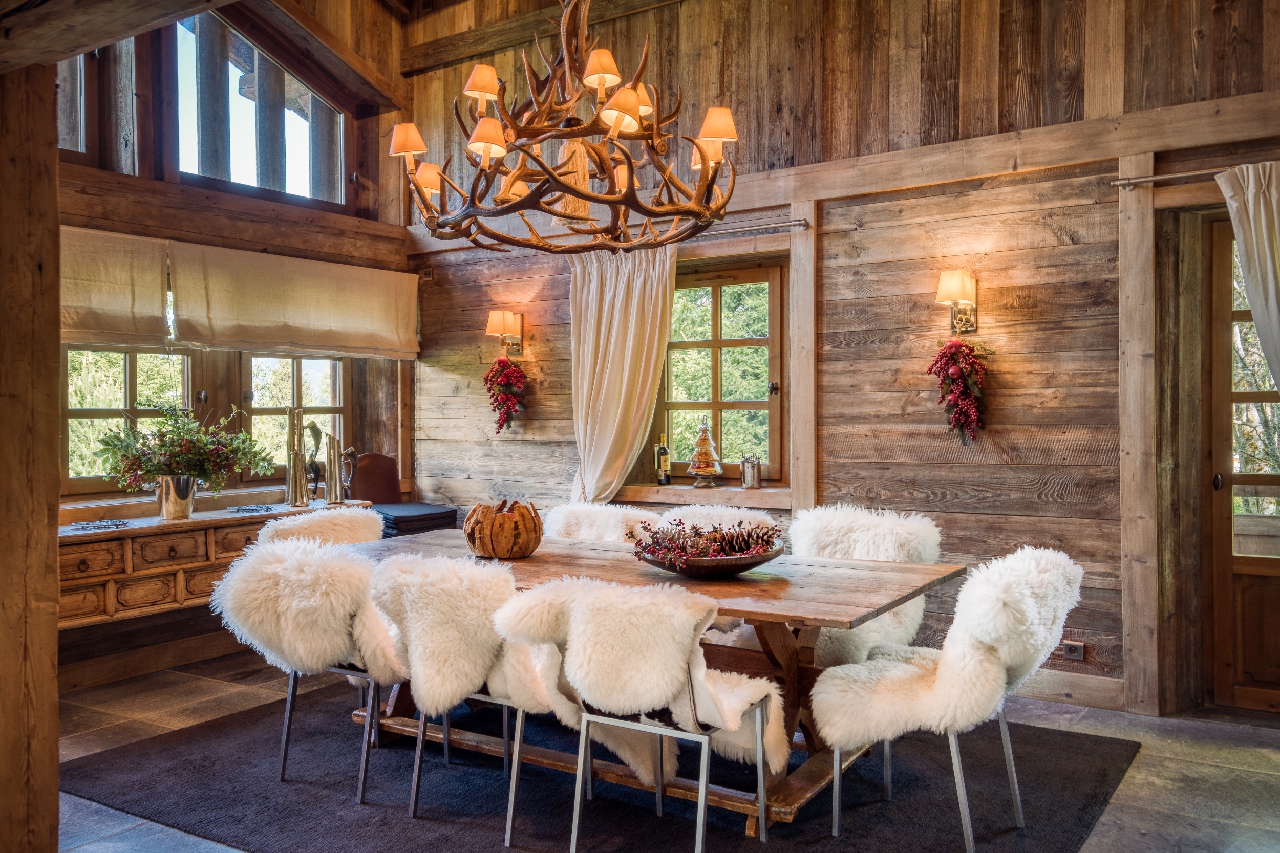  Chalet Bella Vista : 460 sqm of authenticity nestled in the heights of Megève - 物件實景