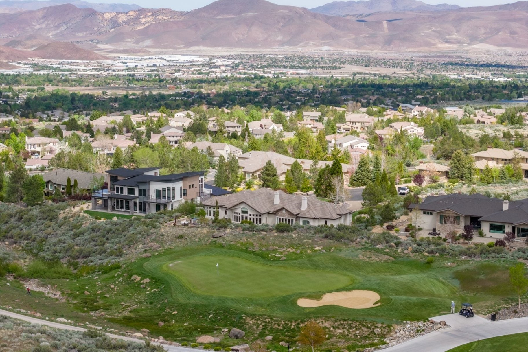  Luxury Golf Course Estate in Arrowcreek, Reno with Panoramic Mountain+City Views - 物件實景
