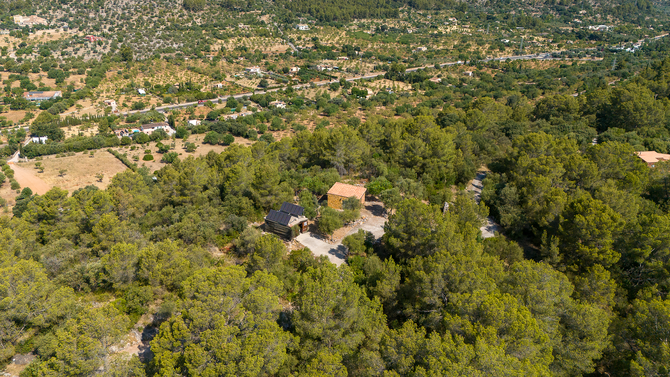  Land with panoramic views and 3 small buildings in Bunyola - 物件實景