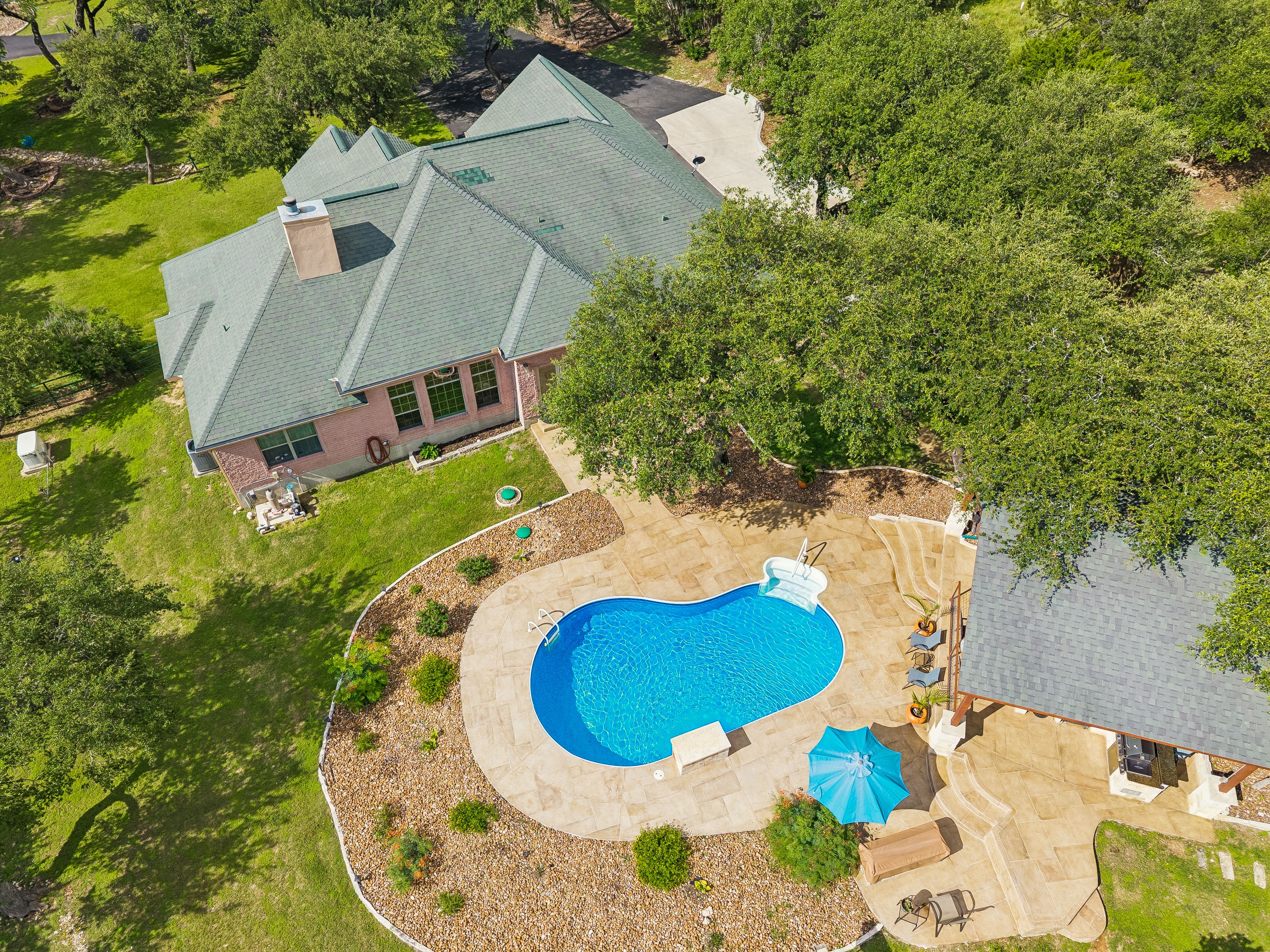  Pool, Pavilion & Peaceful Hill Country Living - 物件實景