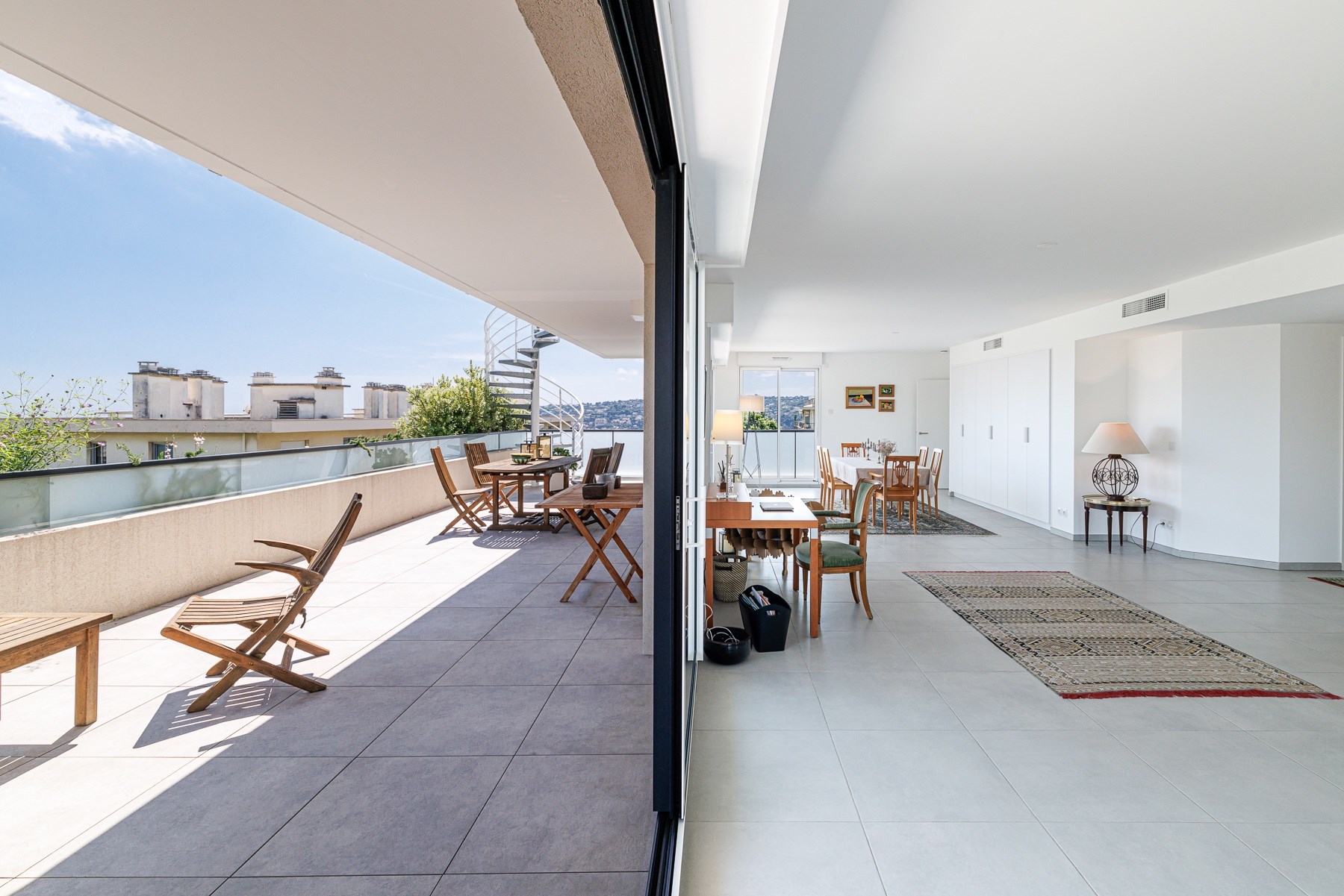  Exceptional rooftop penthouse for sale in Nice Cimiez with panoramic sea view - 物件實景