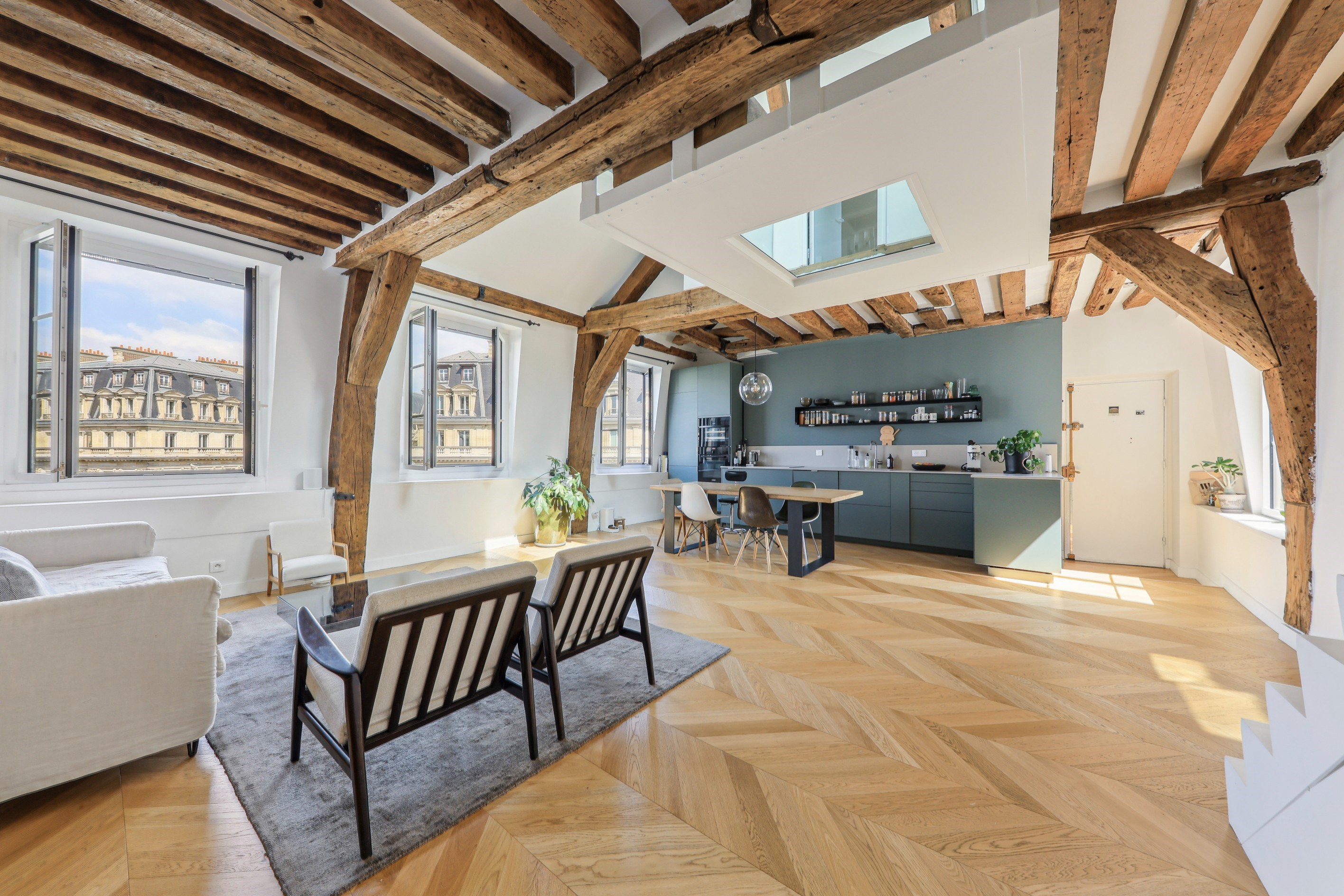  FOR SALE - Apartment - Bourse du Commerce - 75001 PARIS - 2 bedrooms - 1 office - 物件實景