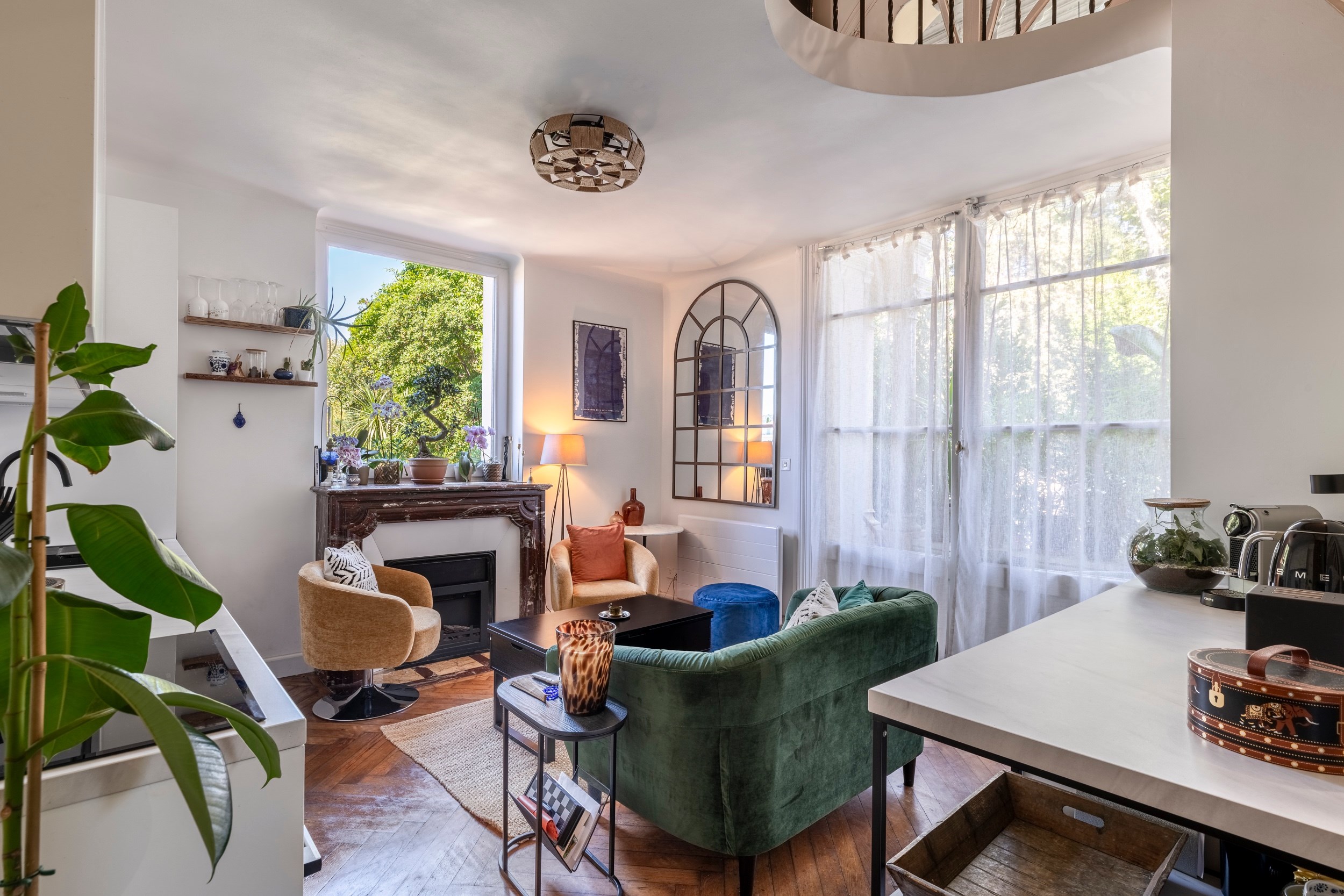  Nice Cimiez : 58 sq.m triplex apartment with terrace in a Belle Époque residence - 物件實景