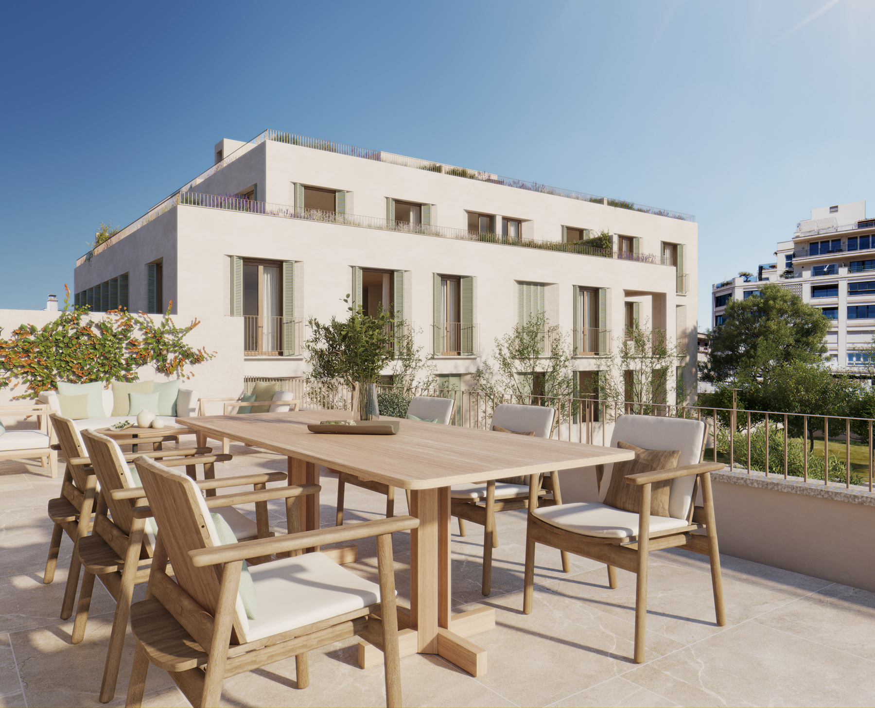  Exclusive penthouse with terrace and sea views in Palma - 物件實景