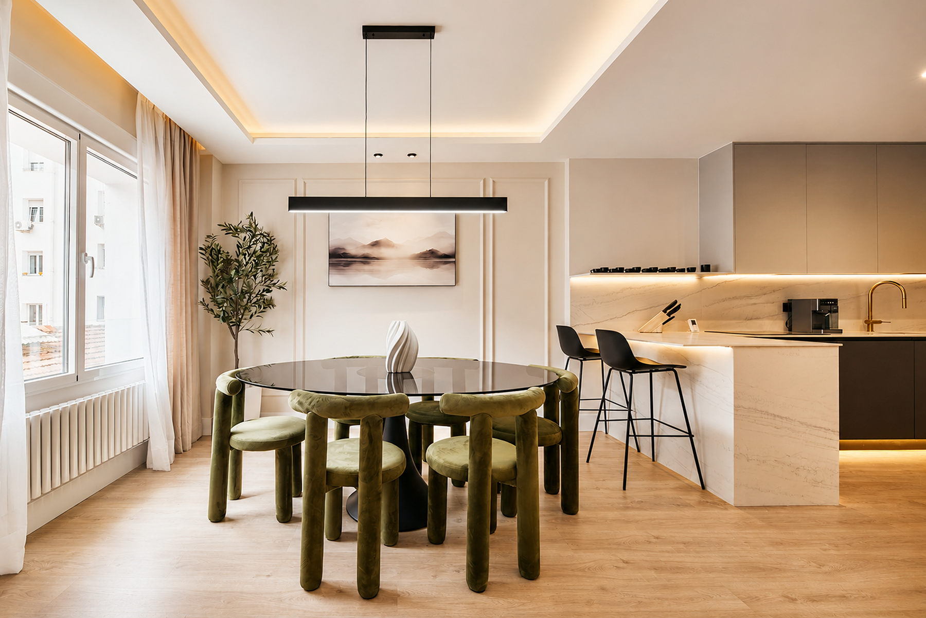  3-bedroom penthouse in Ibiza, Madrid - 物件實景