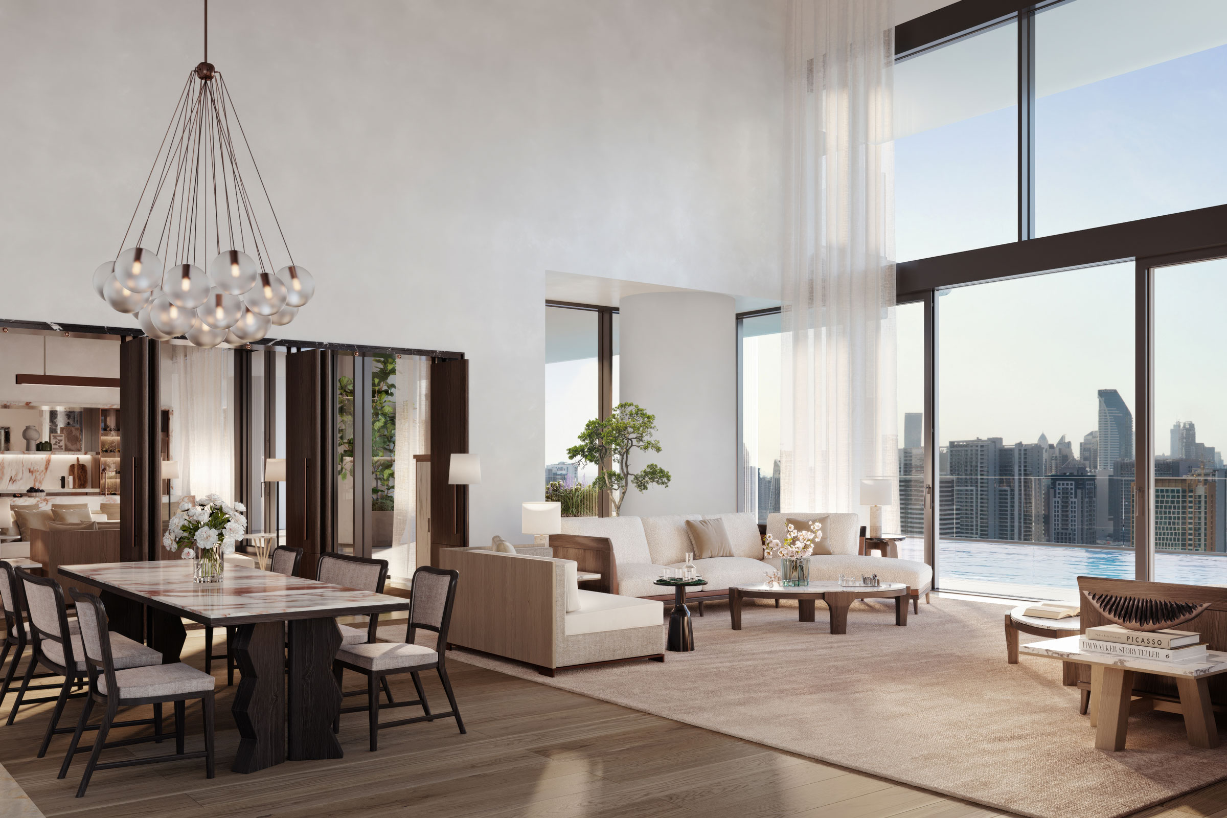  Business Bay Apartment of Refined Modern Character - 物件實景
