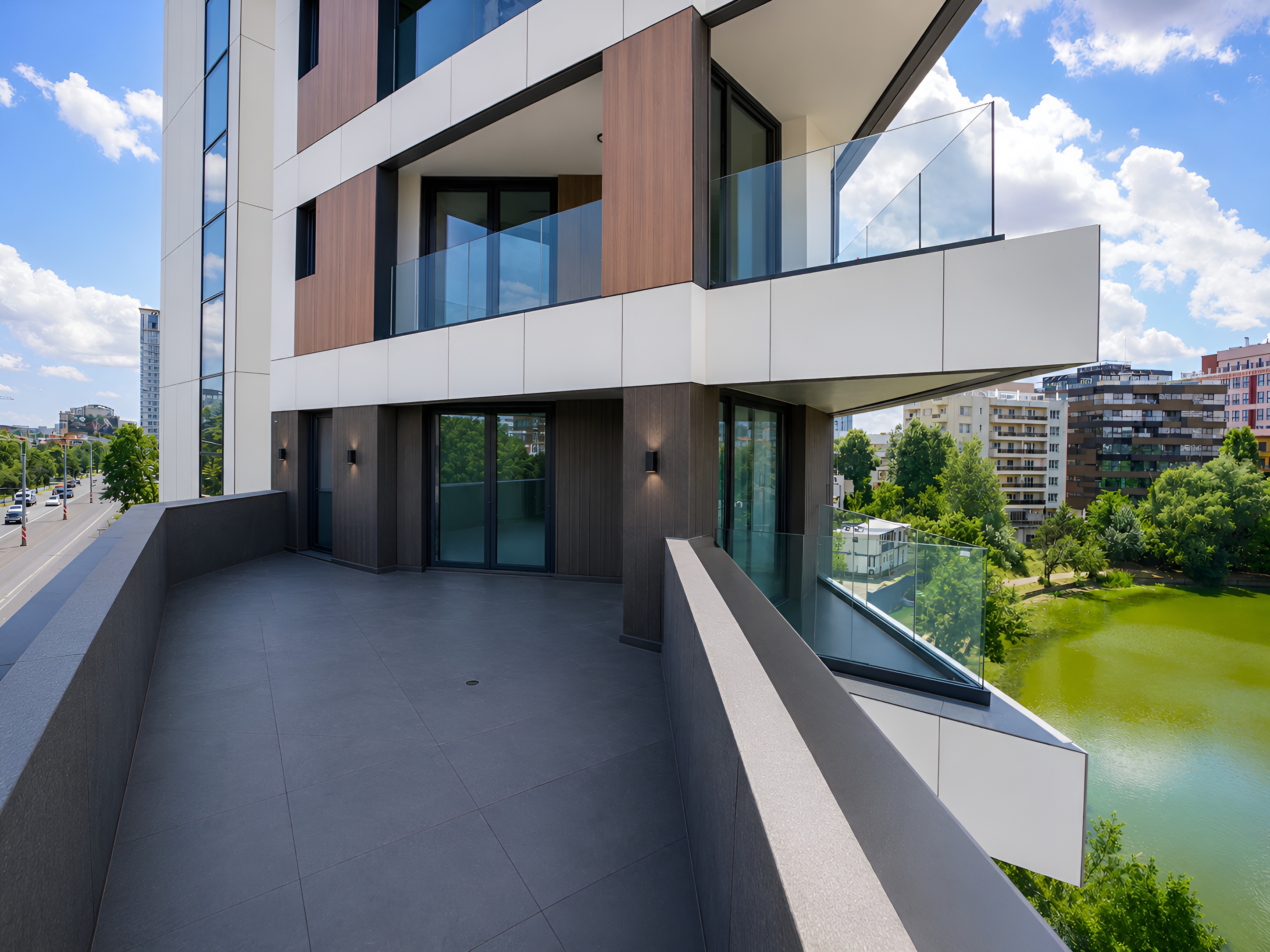 Four-Room Lakefront Apartment with a Private Promenade on Lake Floreasca - 物件實景