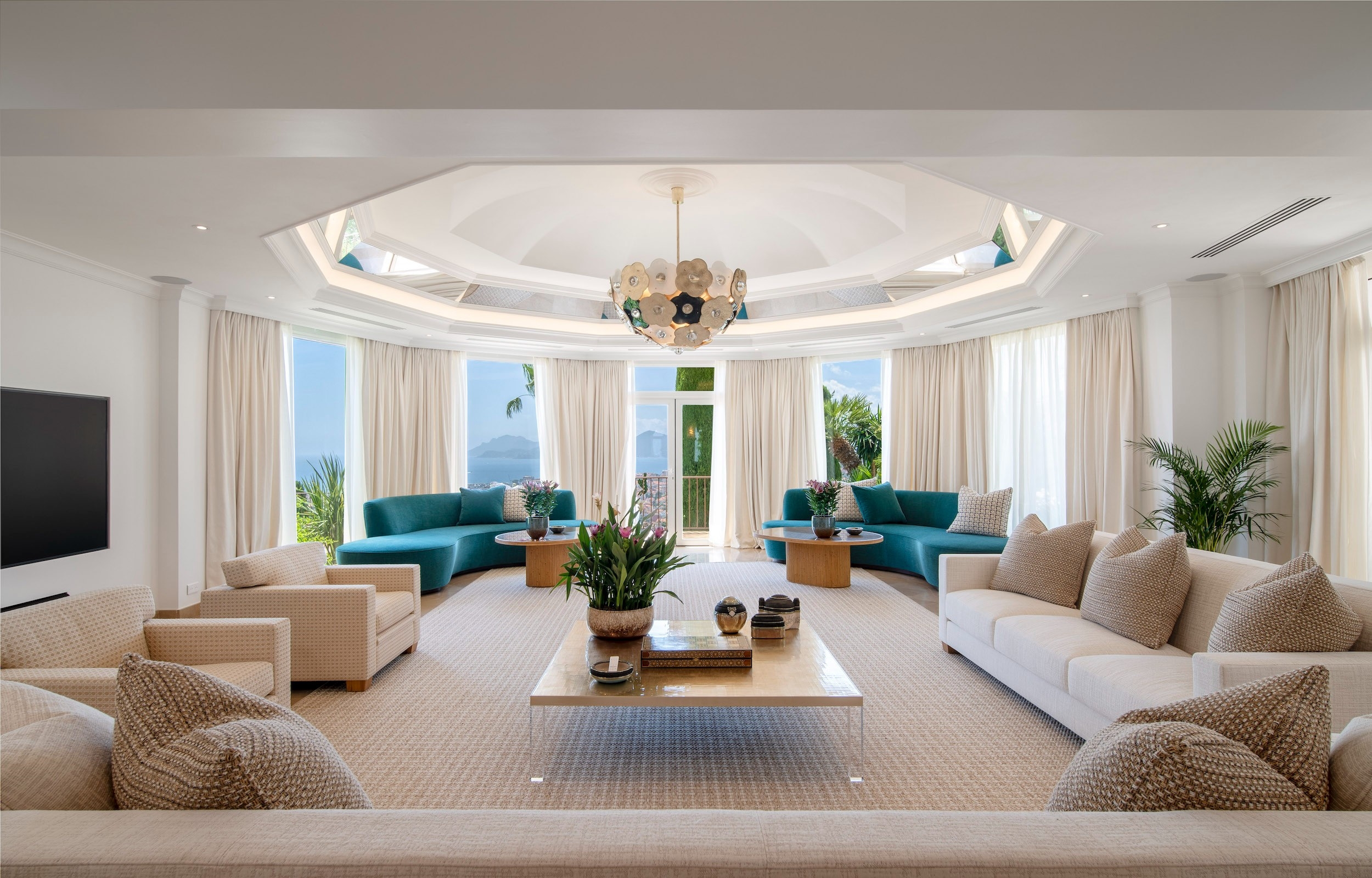  Exceptional private estate with panoramic sea views in Cannes Californie - 物件實景