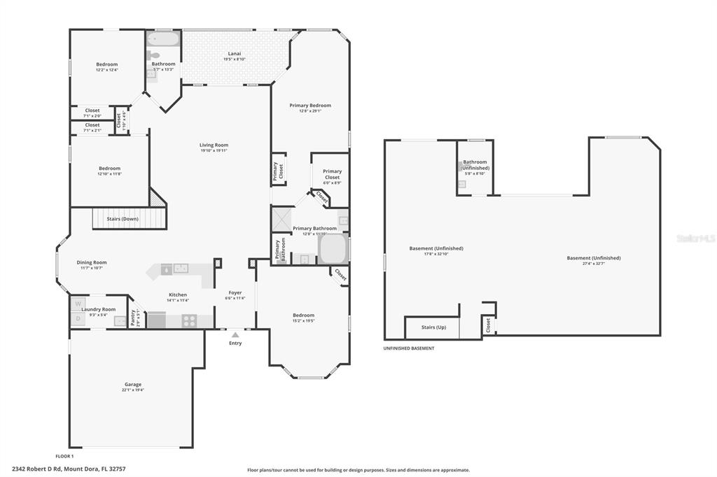 Mount Dora, Florida, 32757, United States, 4 Bedrooms Bedrooms, ,2 BathroomsBathrooms,Residential,For Sale,1882448