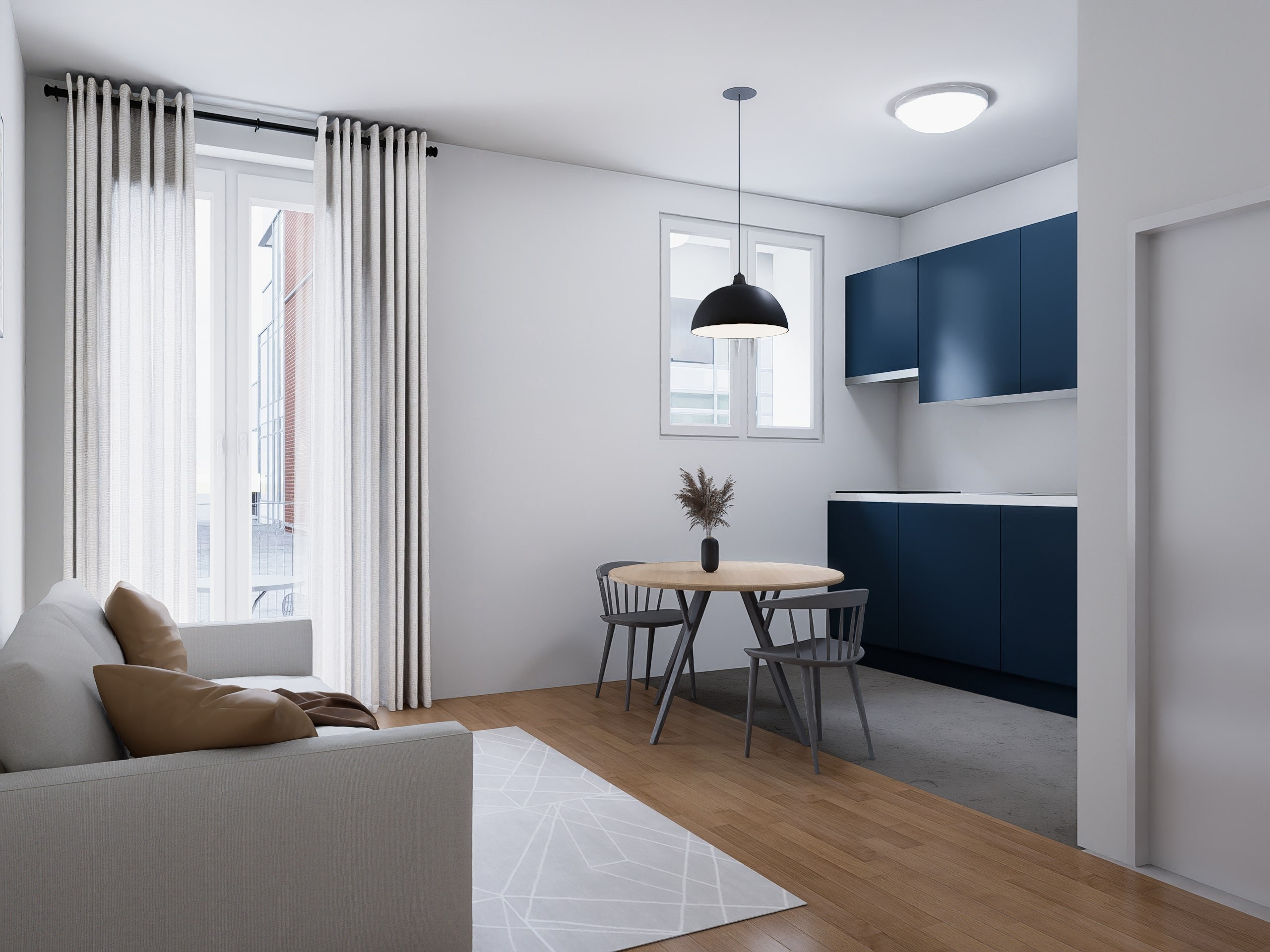  Studio 27 m² with balcony in Nice, city center, ideal rental investment - 物件實景