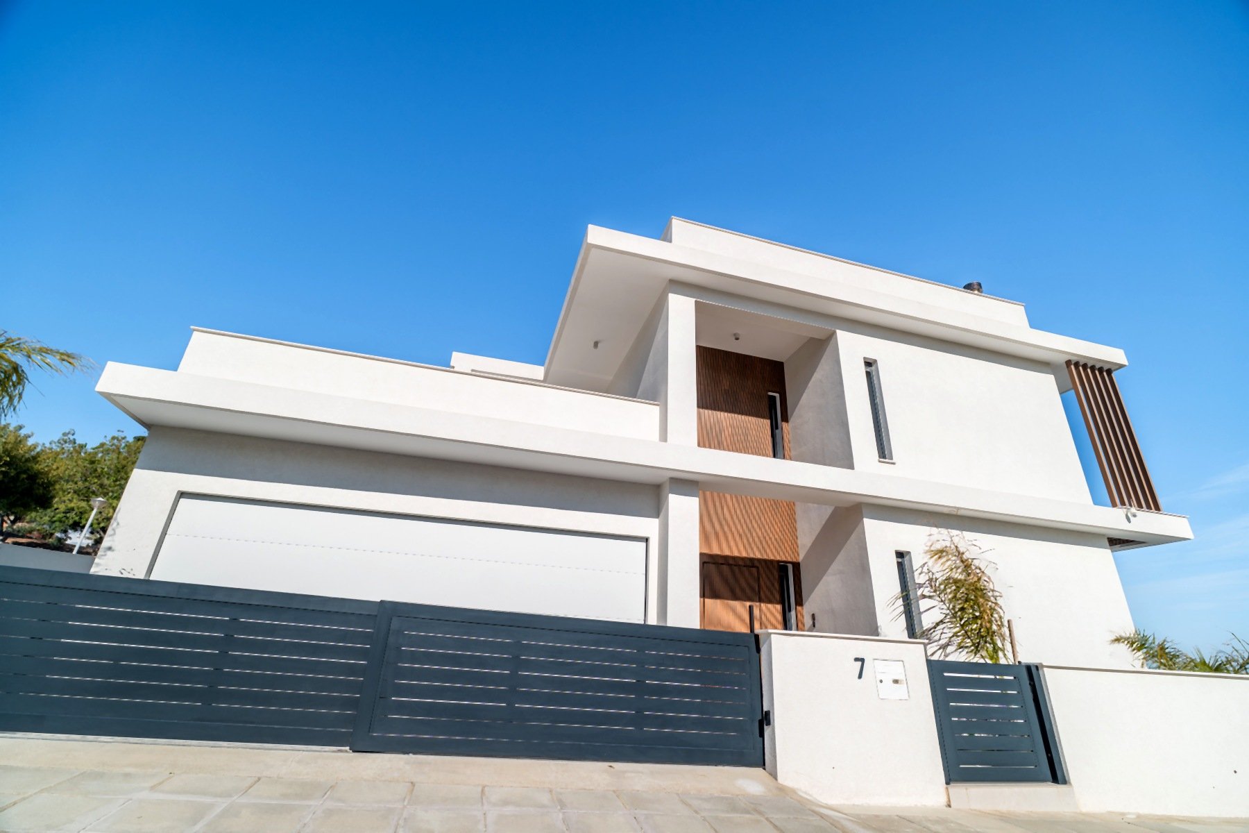  Five Bedroom Modern Sea View Villa with Private Pool in Limassol - 物件實景