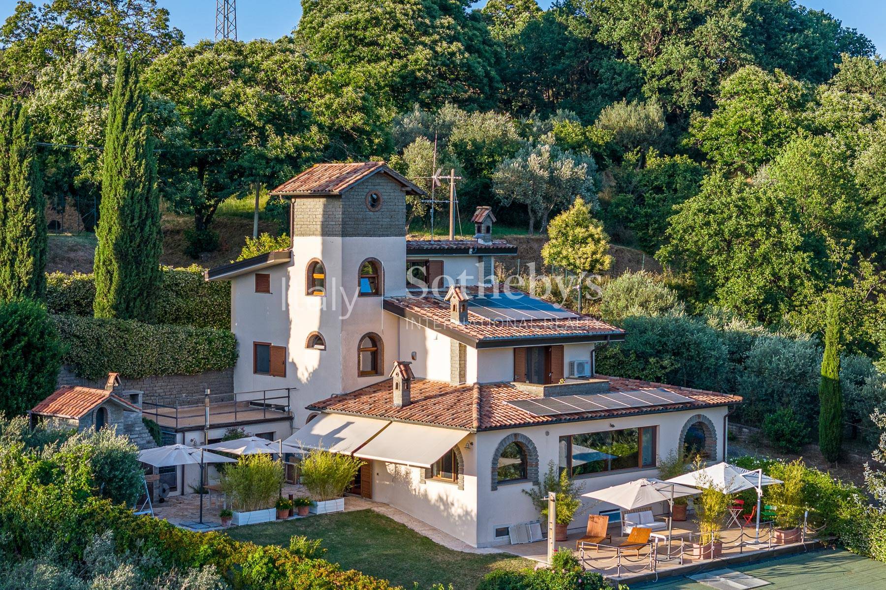  Splendid villa nestled in the hills of Tuscia - 物件實景