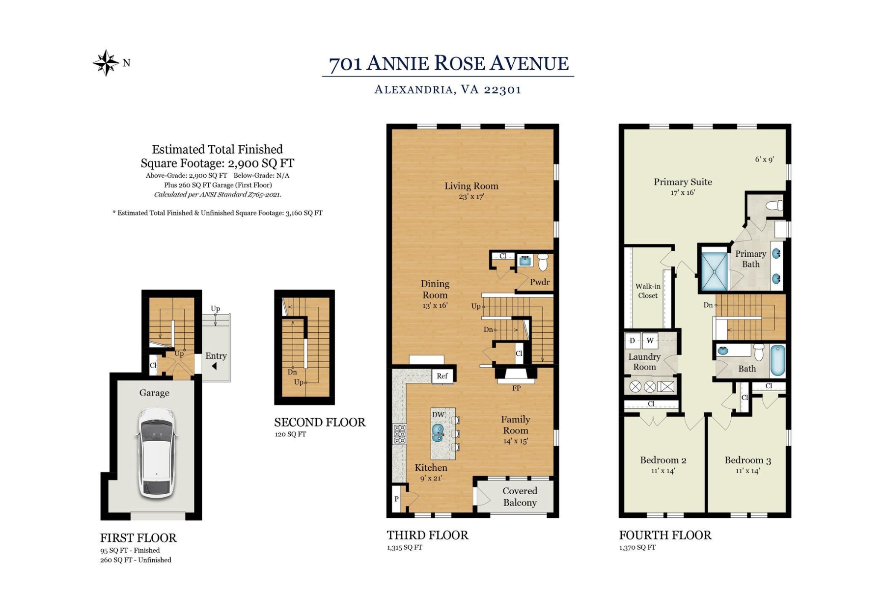  701 Annie Rose, Alexandria, VA, 22301 - 物件實景