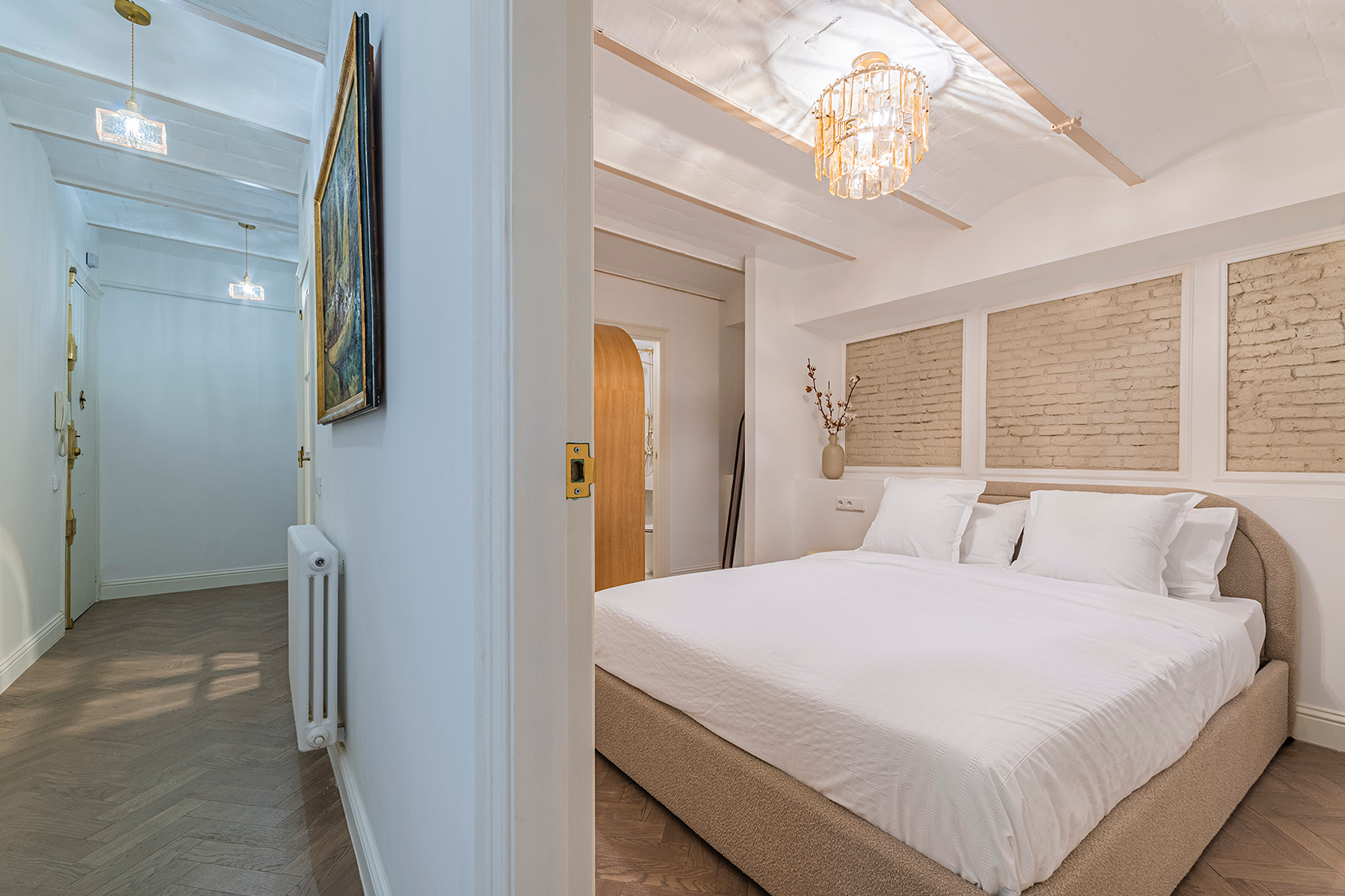  Elegant Three-Bedroom Flat with Terrace Next to Plaça Catalunya - 物件實景