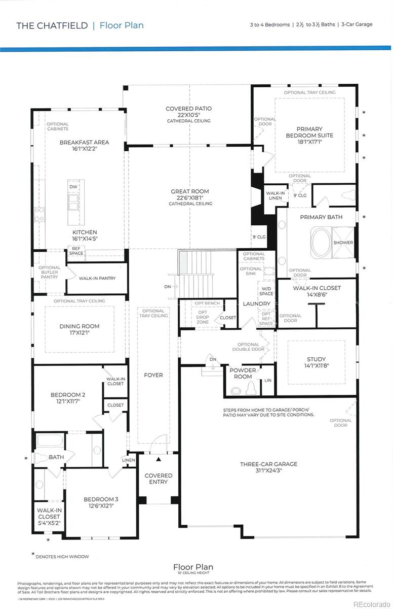 Castle Rock, Colorado, 80108, United States, 3 Bedrooms Bedrooms, ,3 BathroomsBathrooms,Residential,For Sale,1837233