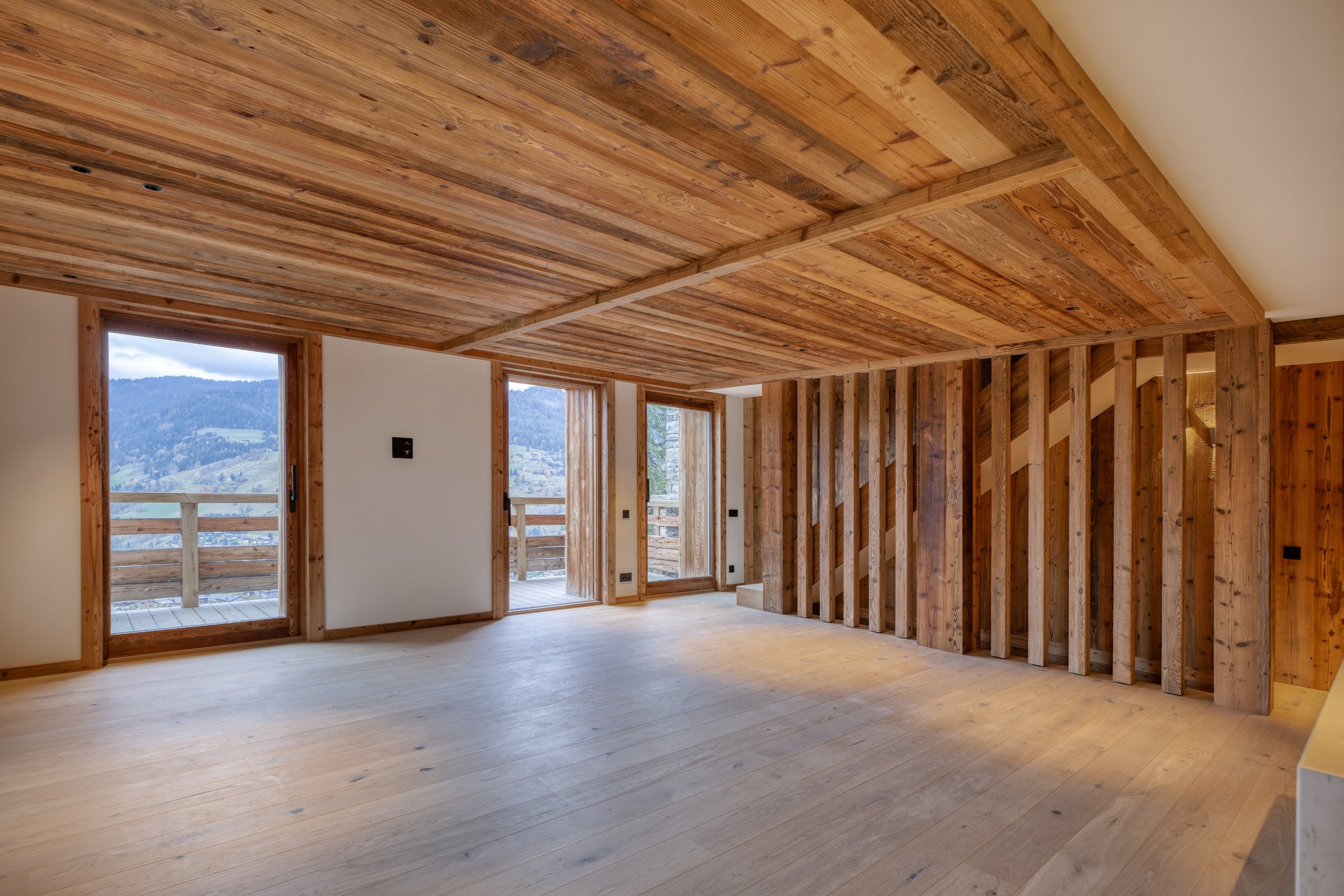  Triplex Le Chalet - Brand new within an intimate residence at Mont d