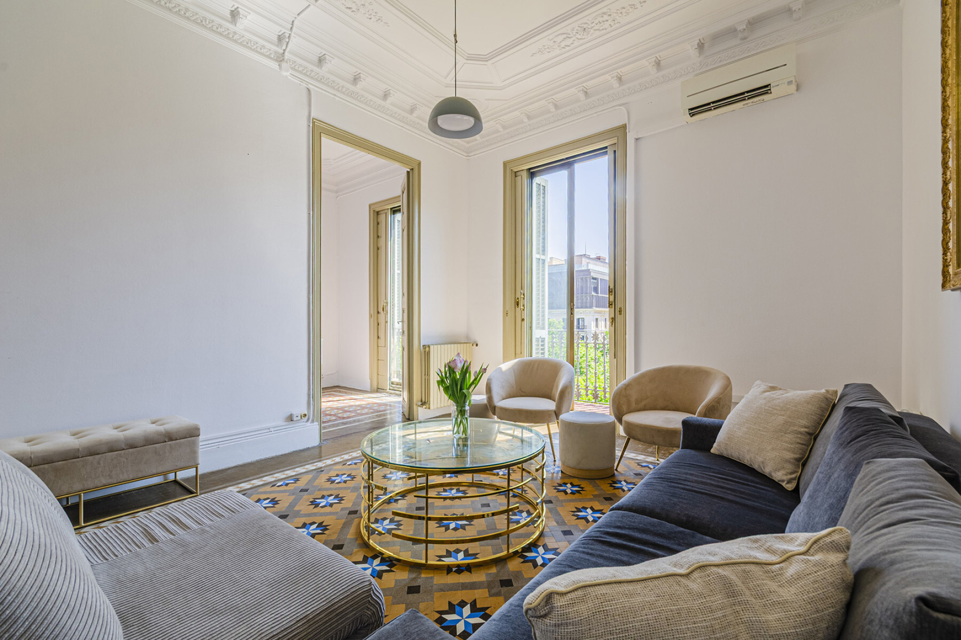  High floor with historical elements in Paseo de Gracia - 物件實景