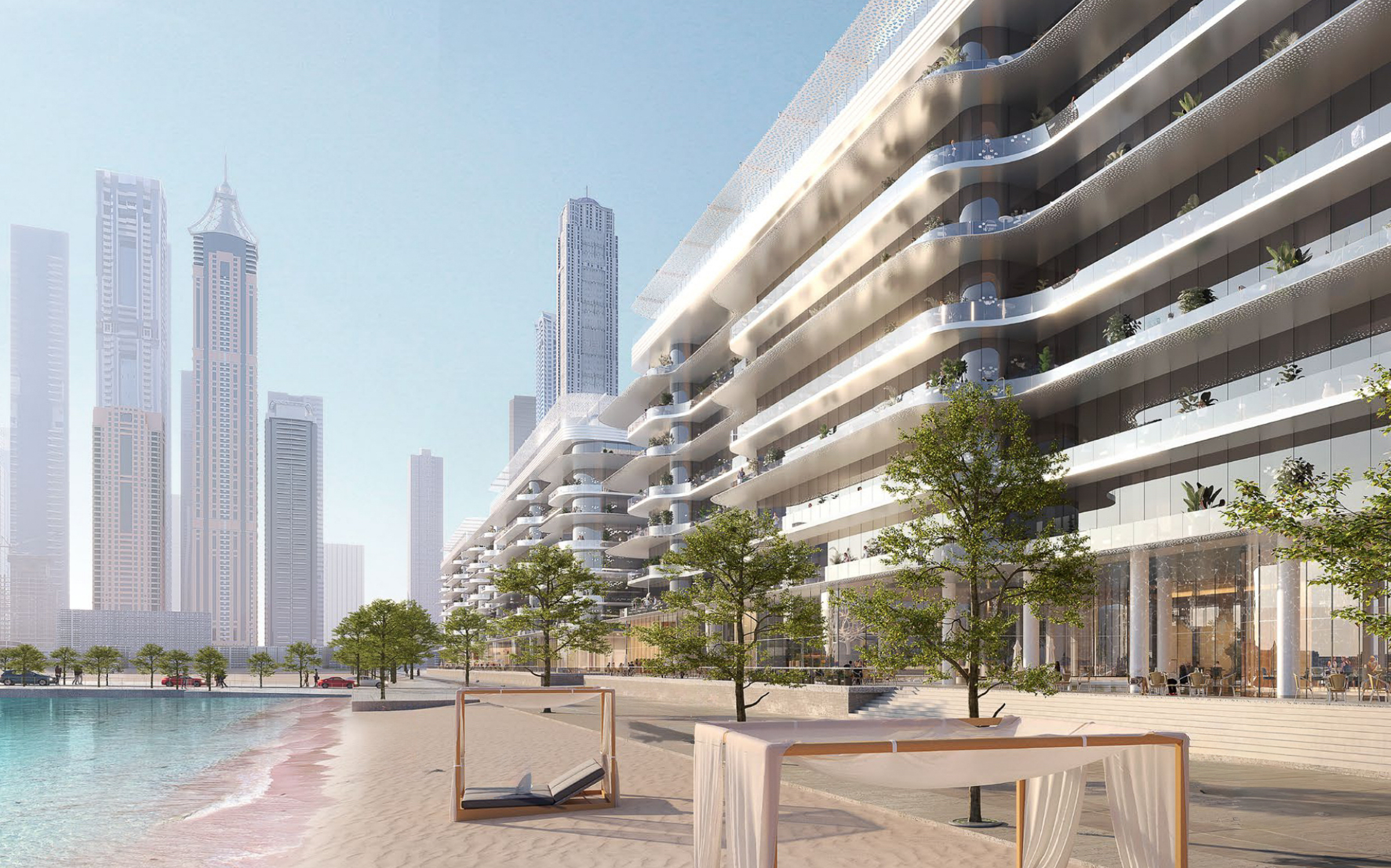  Exquisite Waterfront Apartment in Dubai Harbour - 物件實景