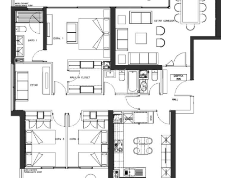 Las Condes, Chile, 3 Bedrooms Bedrooms, ,3 BathroomsBathrooms,Residential,For Sale,1868605