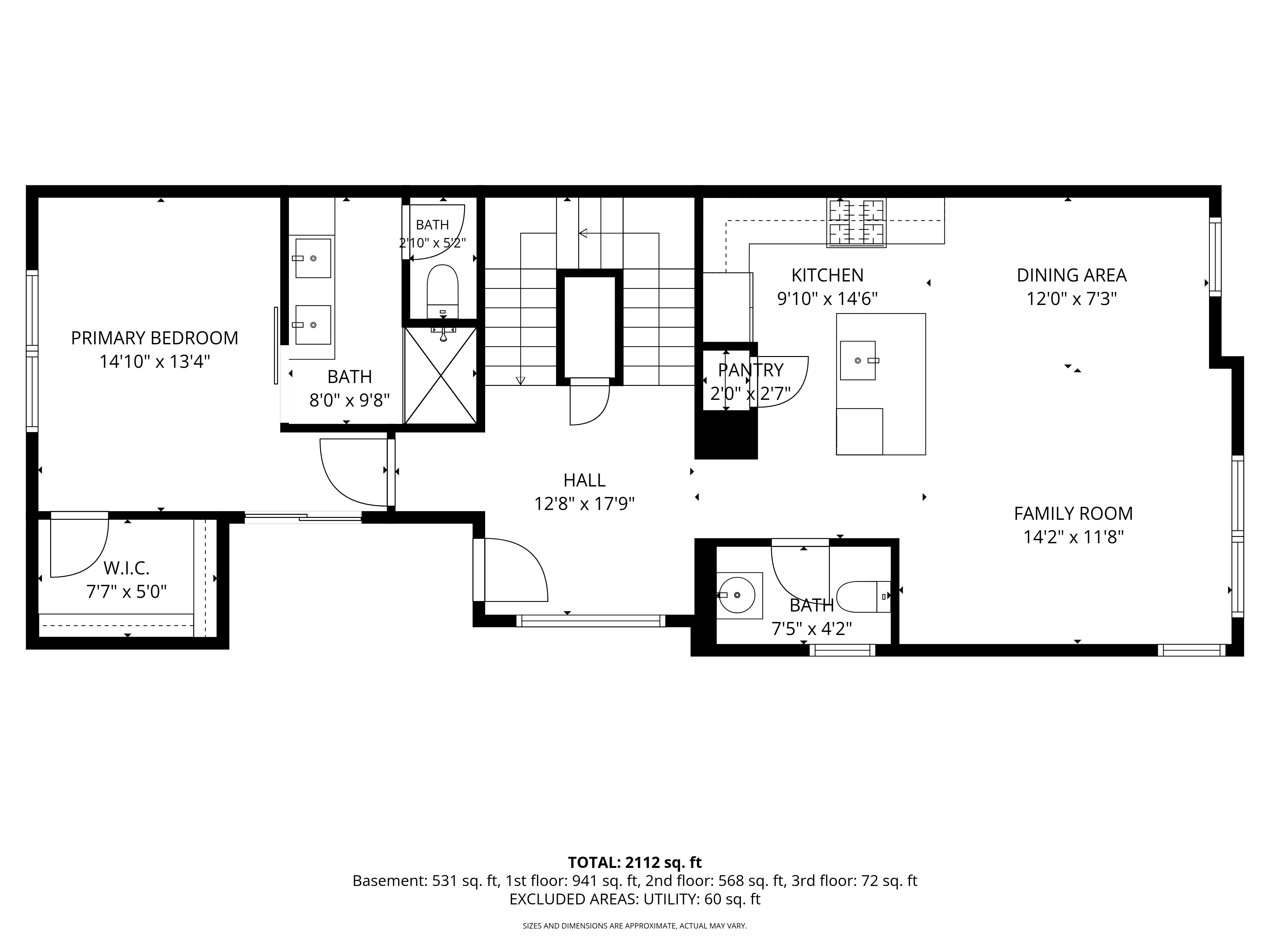  Beautifully Maintained Corner-Unit Townhome with Rooftop Views - 物件實景