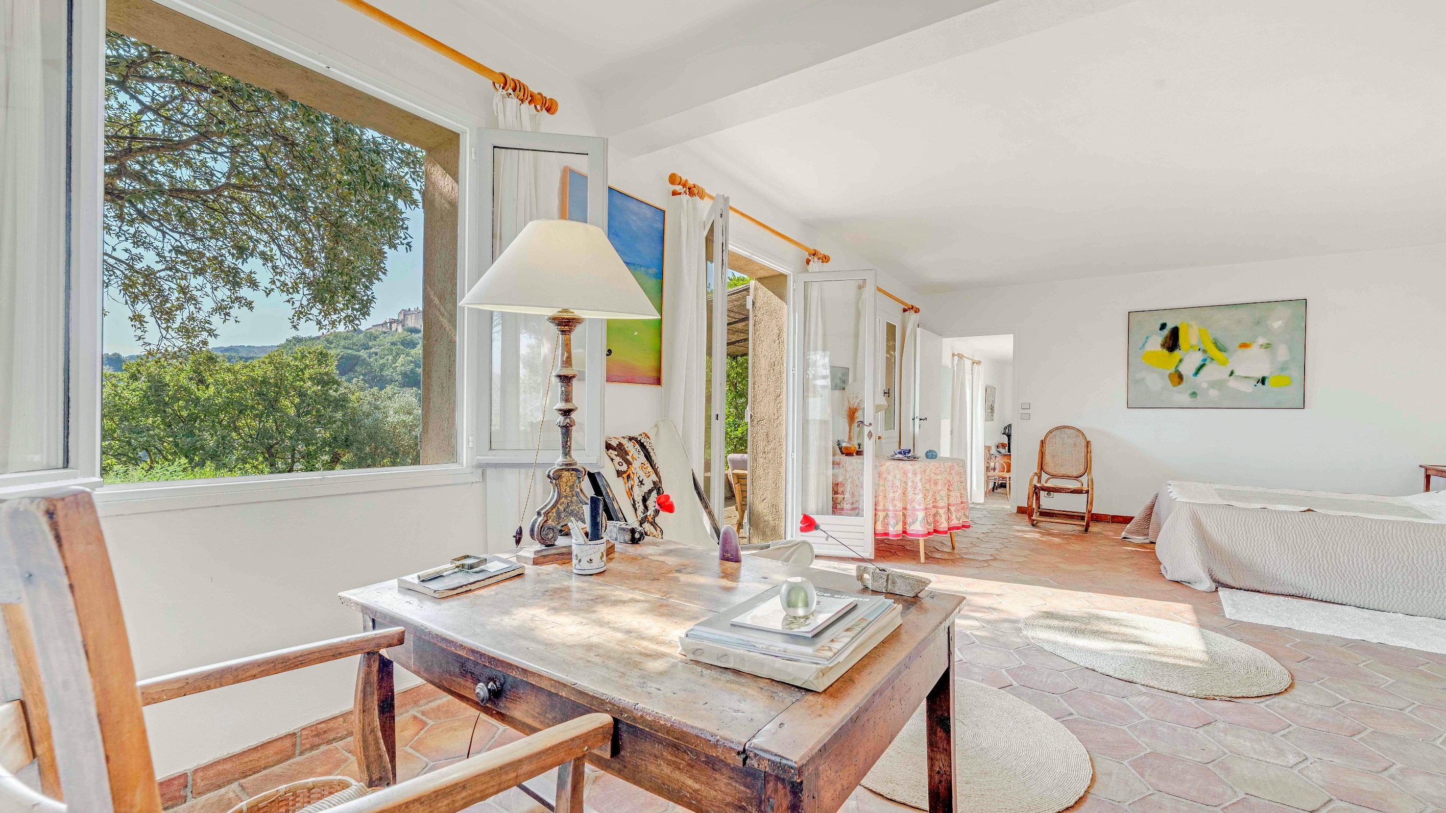  Provençal farmhouse with village view and sea glimpse for sale in Ramatuelle - 物件實景