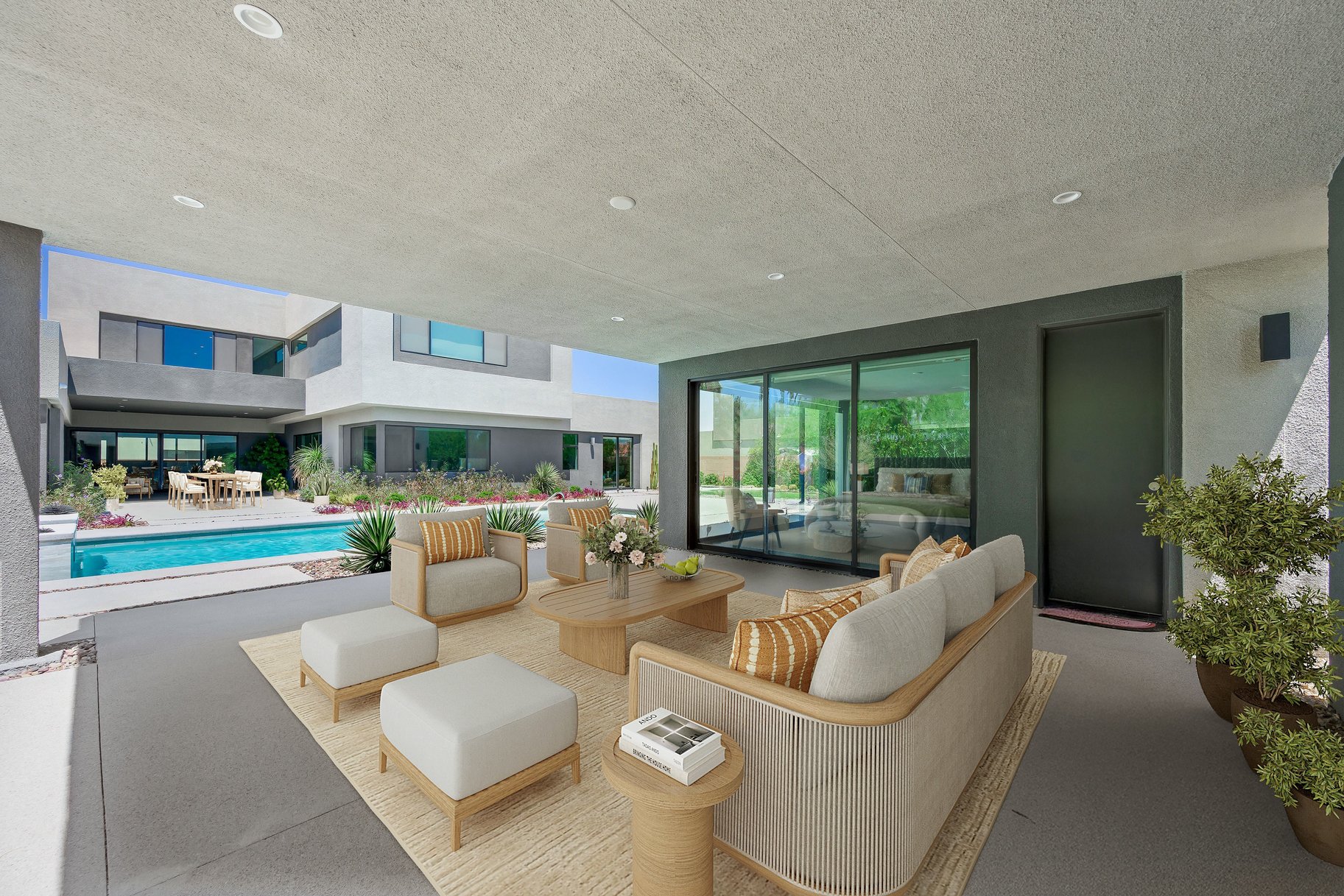  Private Contemporary Masterpiece in Las Vegas