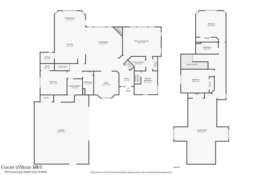 Hayden, Idaho, 83835, United States, 4 Bedrooms Bedrooms, ,3 BathroomsBathrooms,Residential,For Sale,2008091