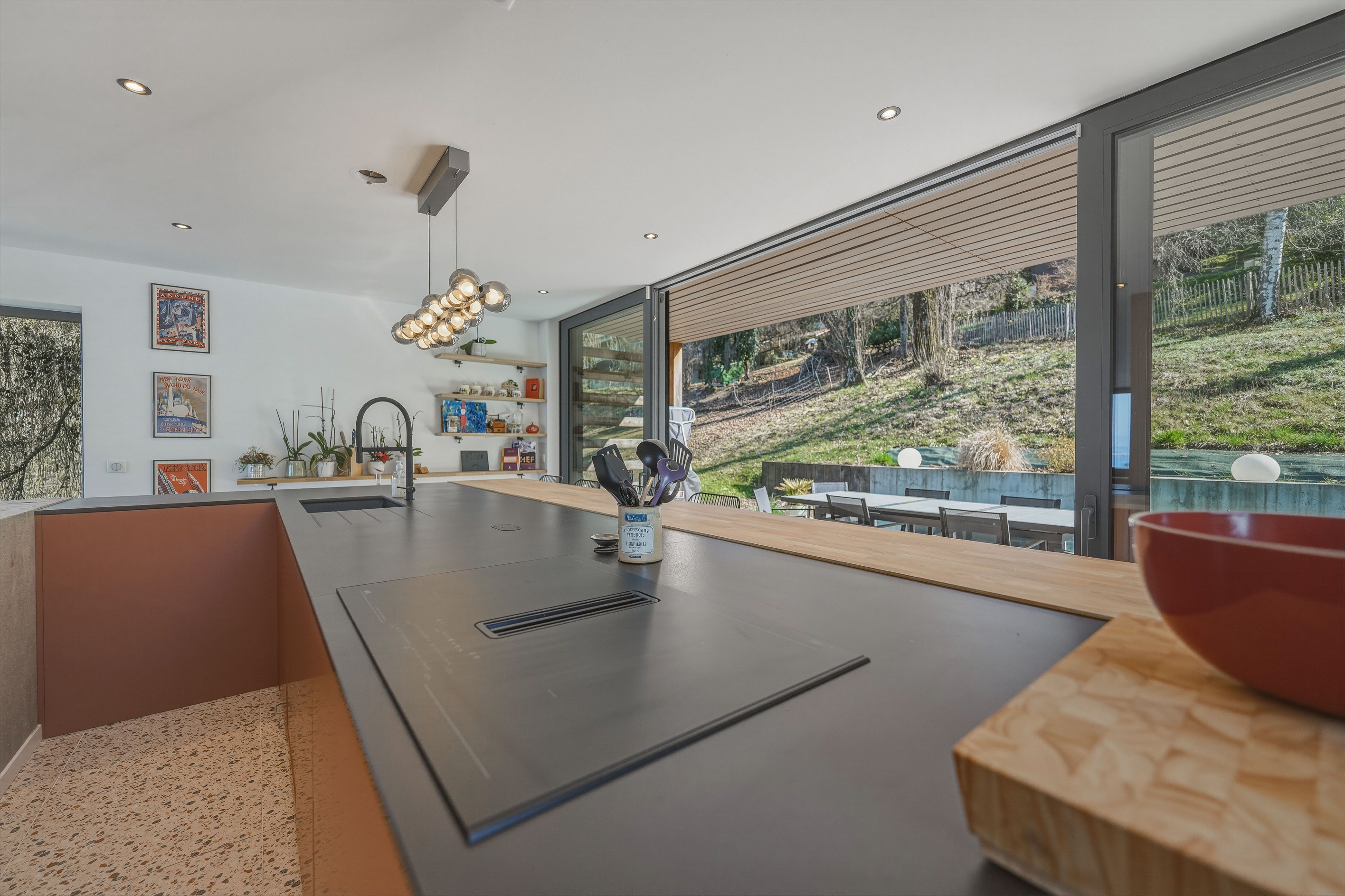  Evian : contemporary villa offering exceptional panoramic views over the lake - 物件實景