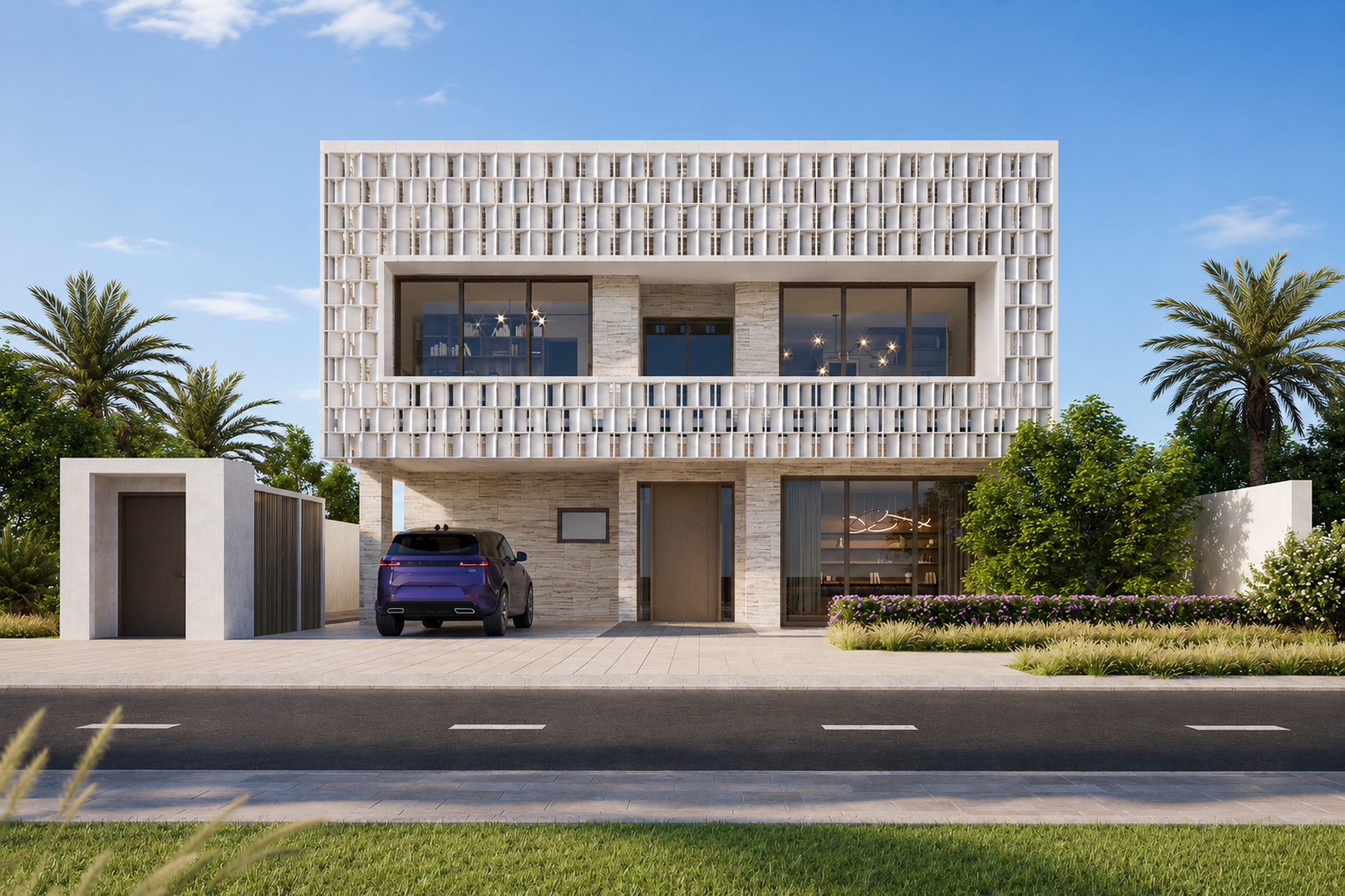  Refined Contemporary Home on Hudayriyat Island - 物件實景