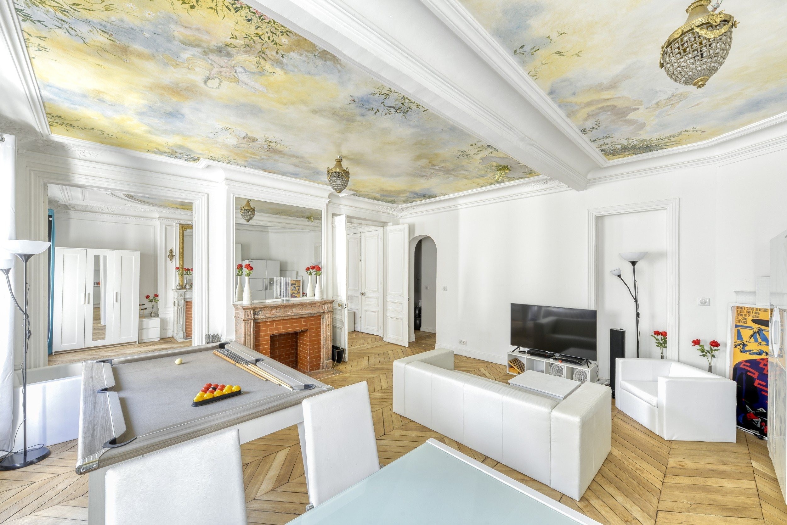  4-room, 3-bedroom apartment in the 8th arrondissement of Paris - 物件實景