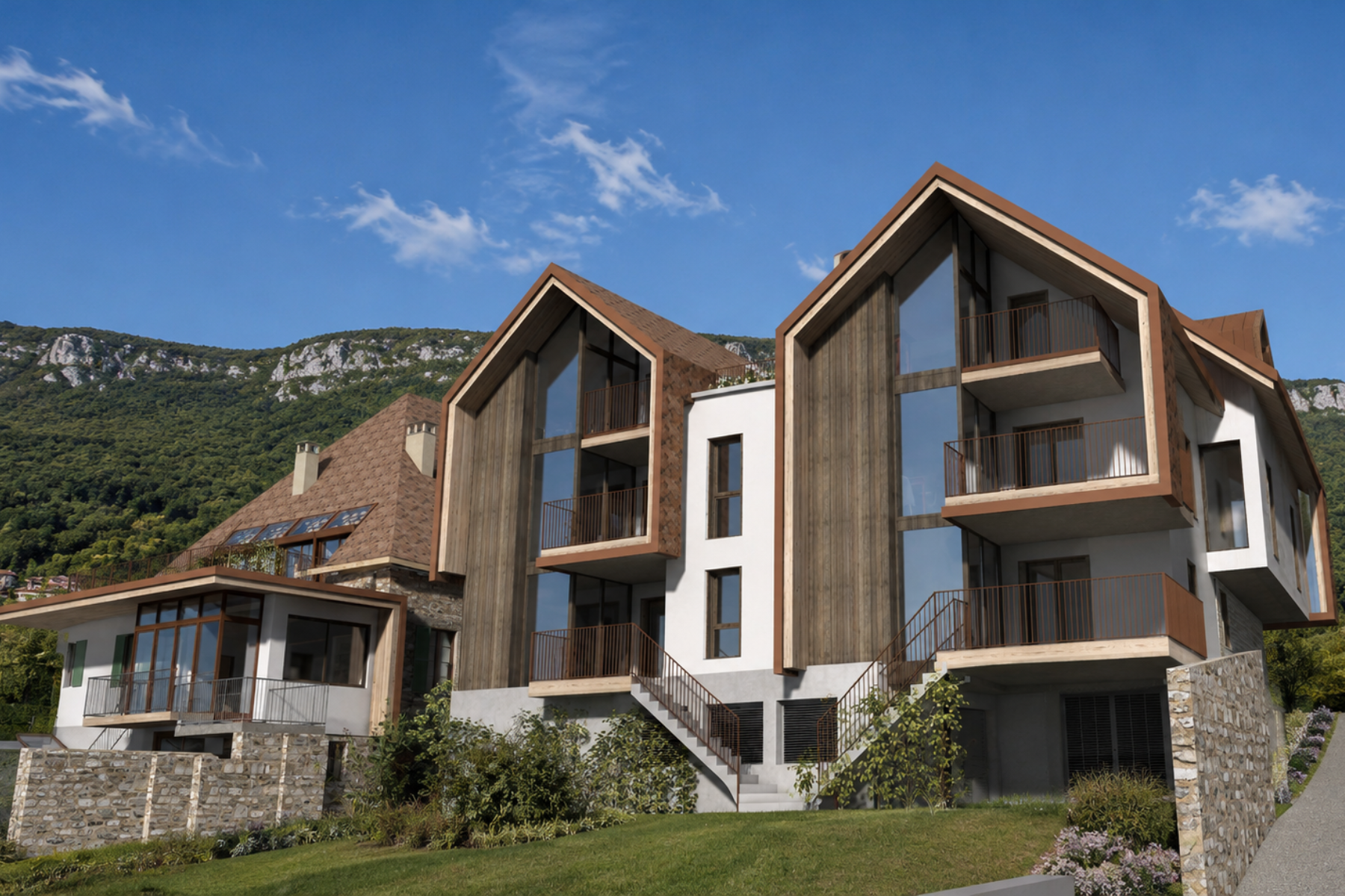  VEYRIER DU LAC - NEW PROGRAM WITH LAKE VIEW - 物件實景