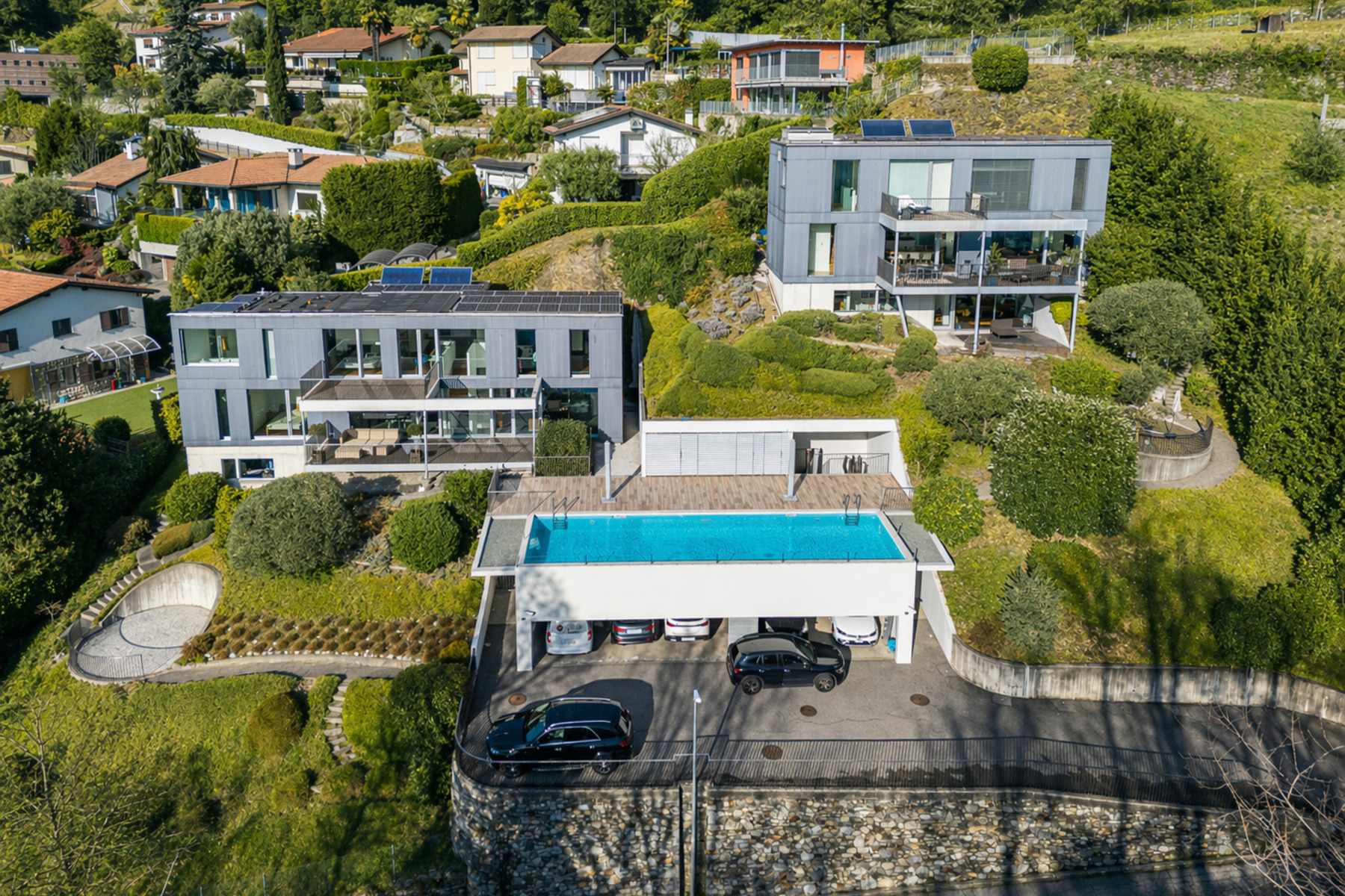  Twin Lake Residence - Modern Villa on Lake Lugano - 物件實景